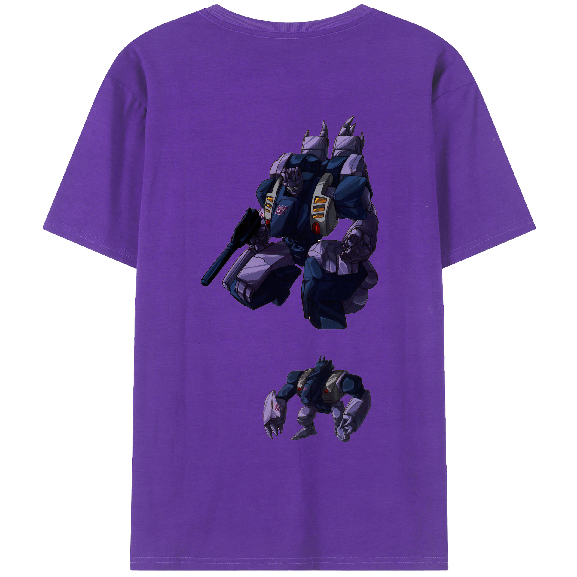 （画像用）  綿100％ メンズ半袖Tシャツ（バックプリント） 通気性