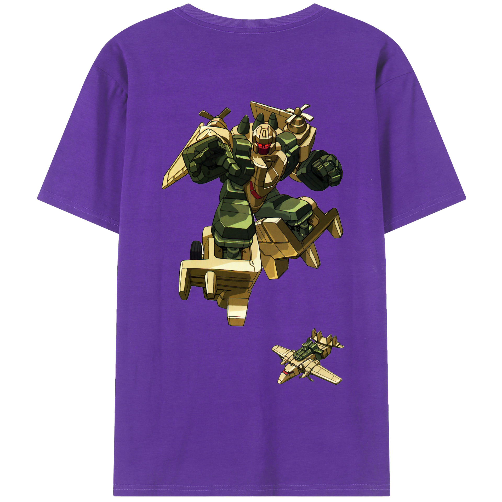 （画像用）  綿100％ メンズ半袖Tシャツ（バックプリント） 通気性