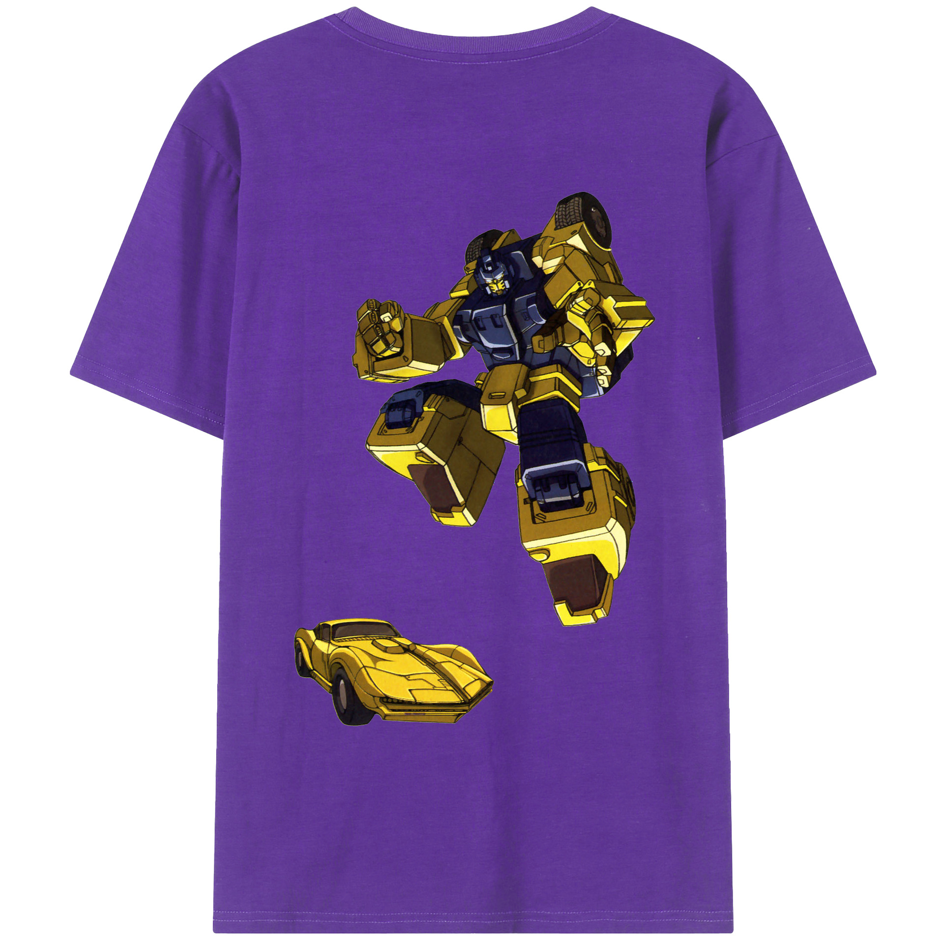 （画像用）  綿100％ メンズ半袖Tシャツ（バックプリント） 通気性
