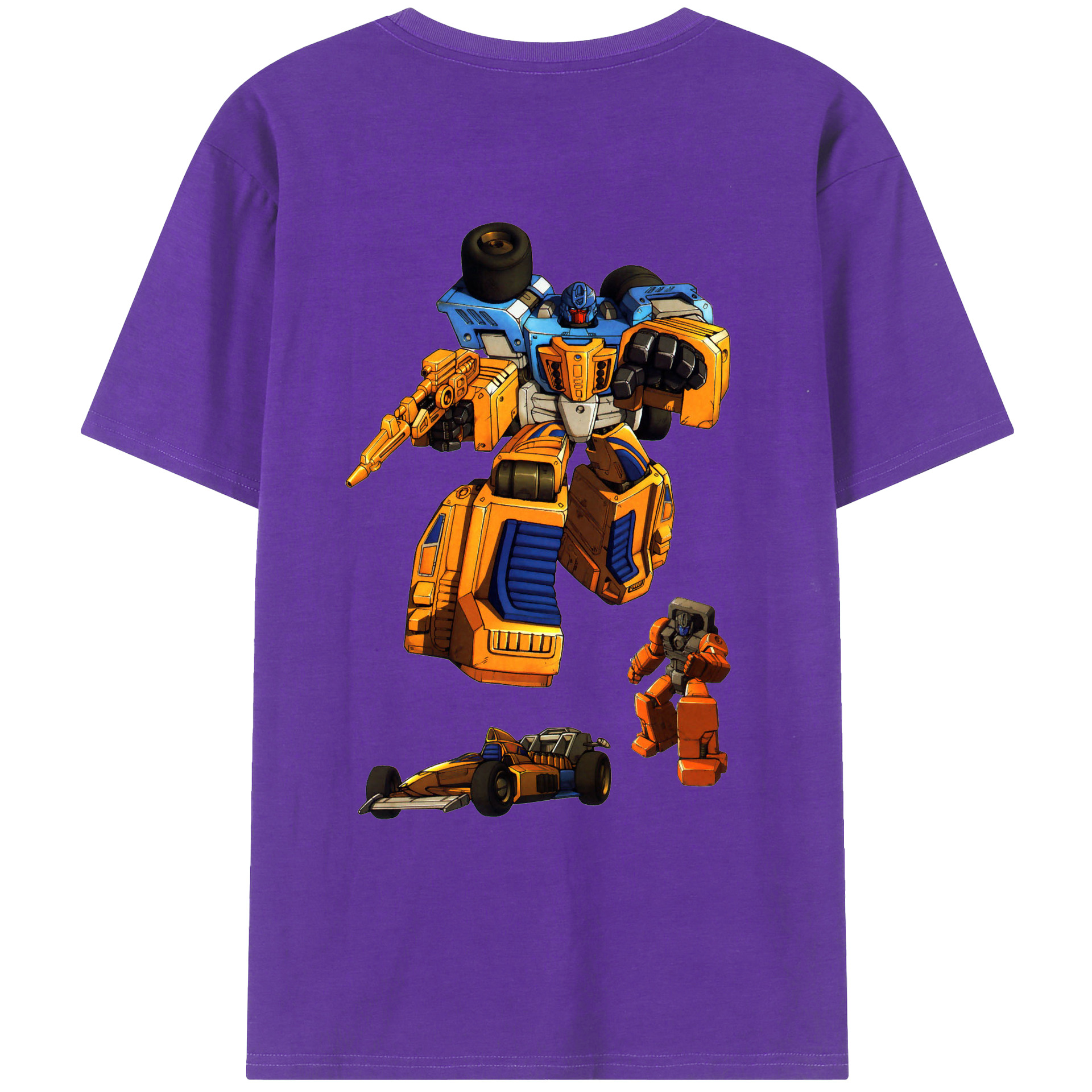 （画像用）  綿100％ メンズ半袖Tシャツ（バックプリント） 通気性