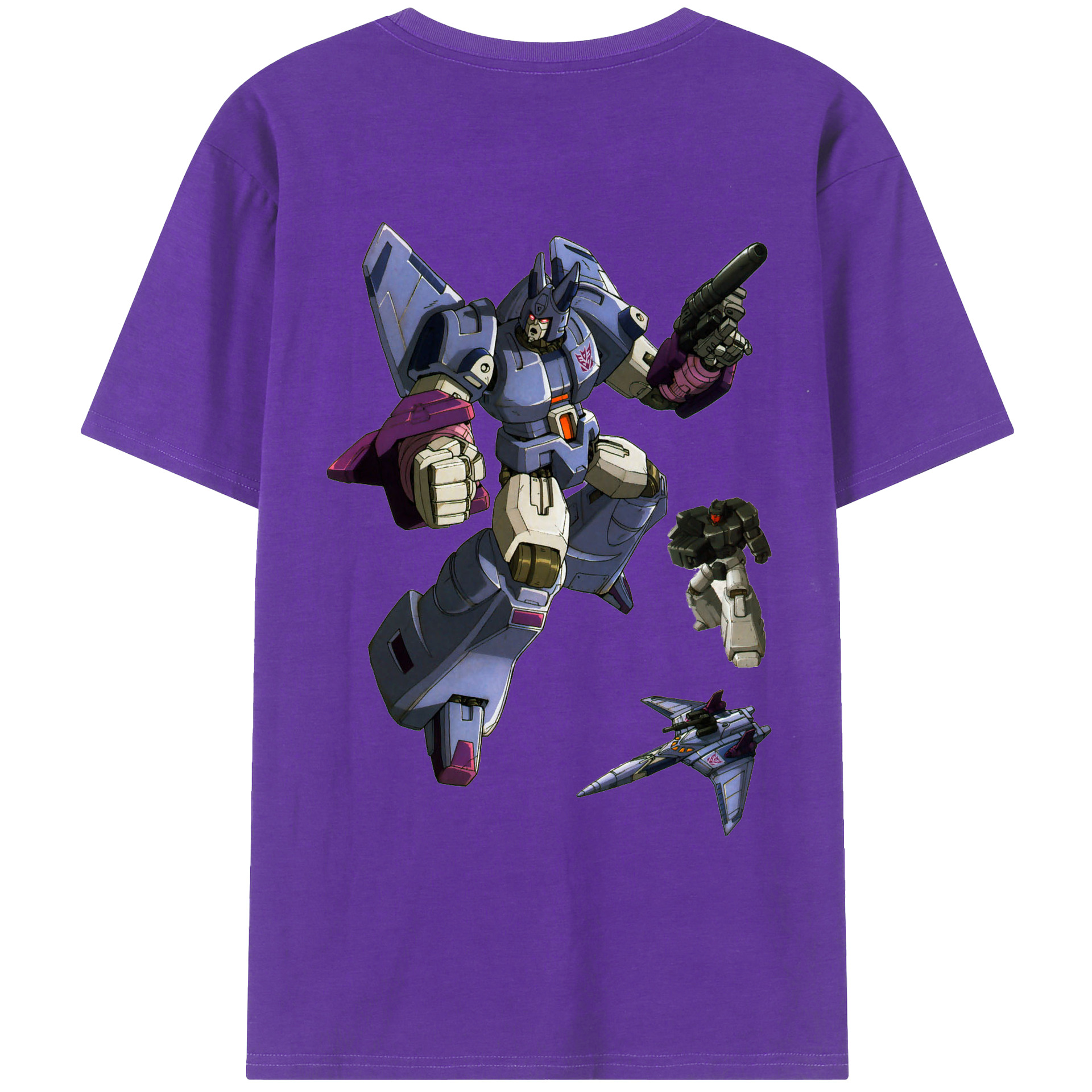 （画像用）  綿100％ メンズ半袖Tシャツ（バックプリント） 通気性