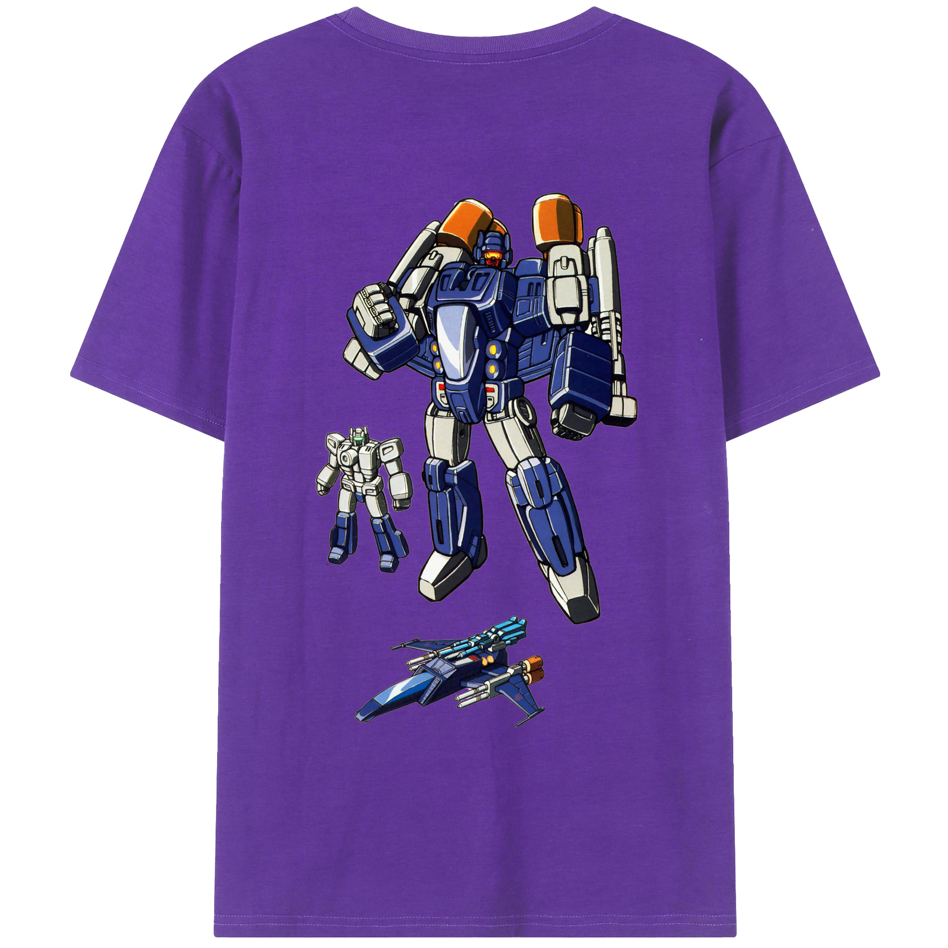 （画像用）  綿100％ メンズ半袖Tシャツ（バックプリント） 通気性