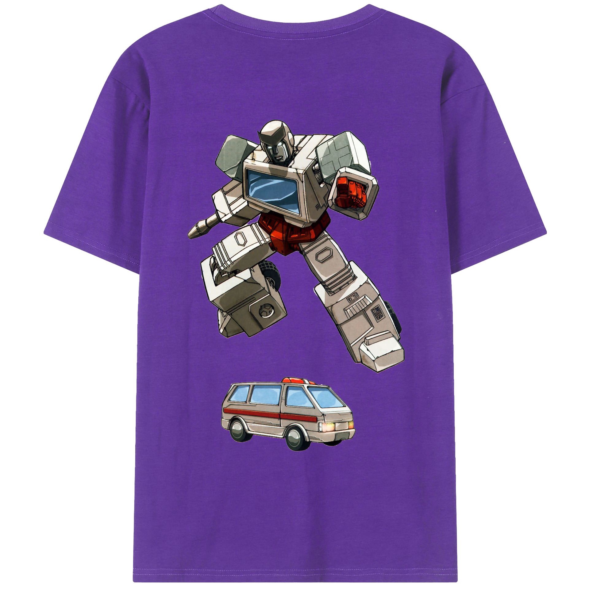 （画像用）  綿100％ メンズ半袖Tシャツ（バックプリント） 通気性