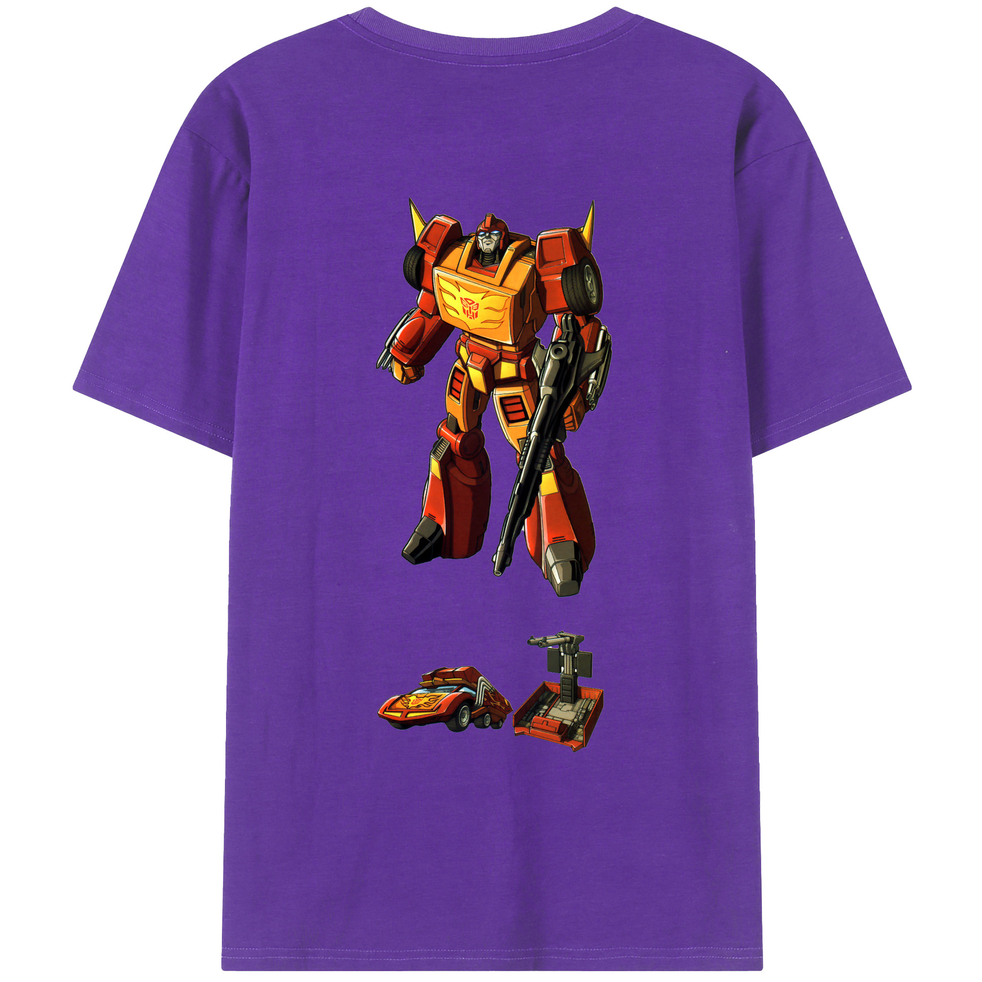 （画像用）  綿100％ メンズ半袖Tシャツ（バックプリント） 通気性