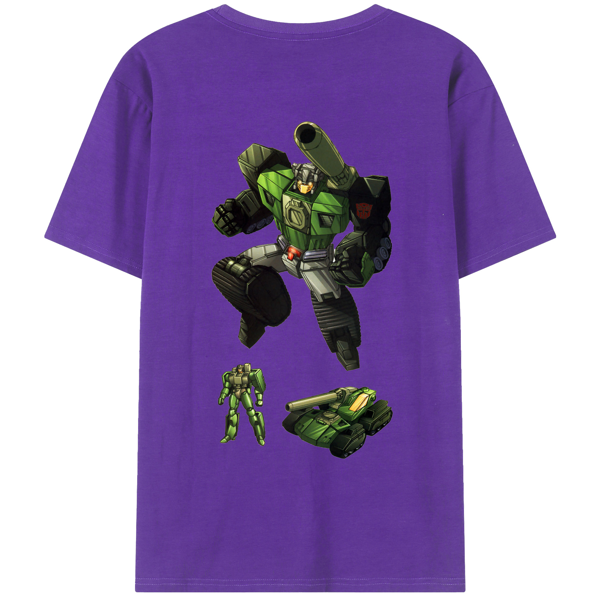 （画像用）  綿100％ メンズ半袖Tシャツ（バックプリント） 通気性