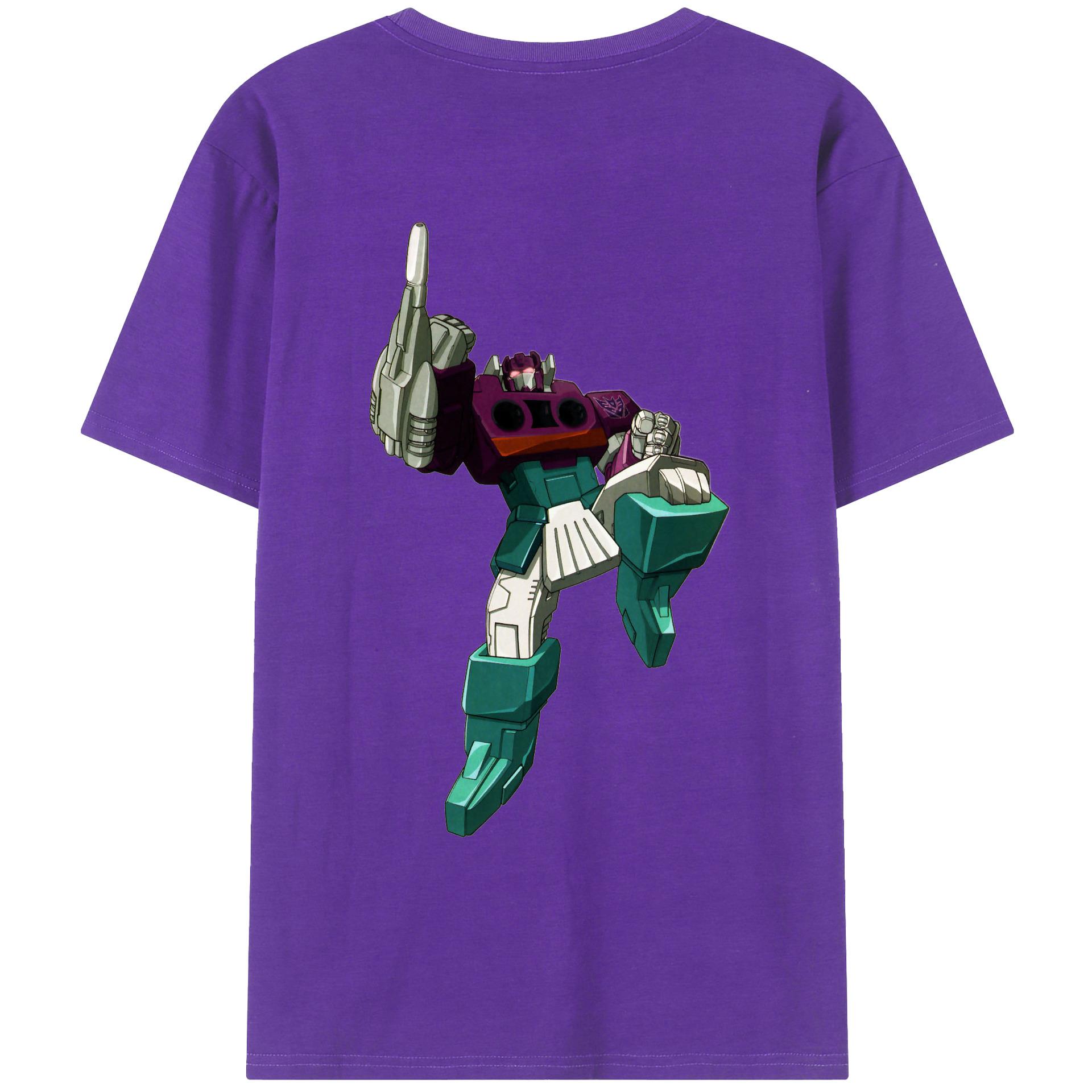 （画像用）  綿100％ メンズ半袖Tシャツ（バックプリント） 通気性