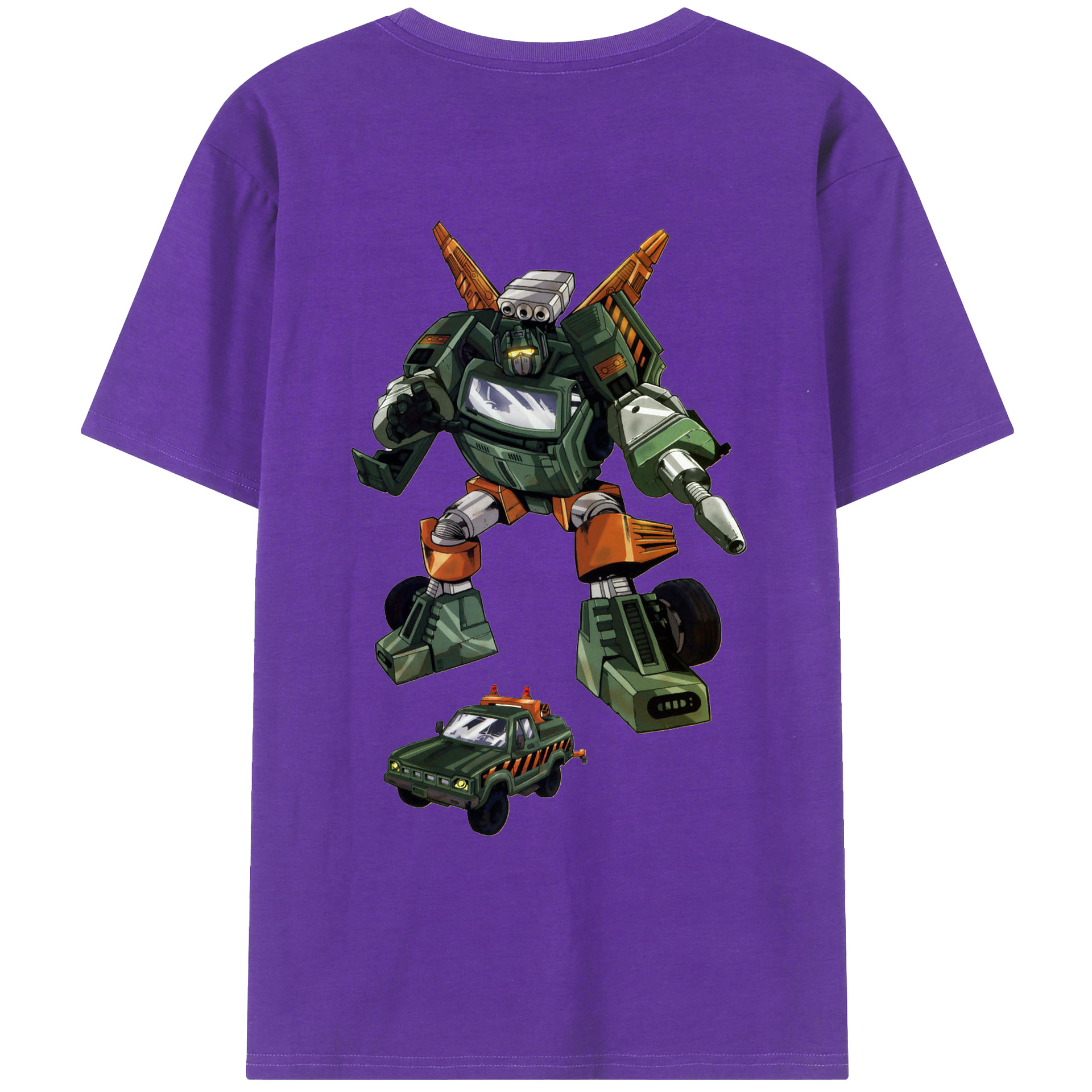 （画像用）  綿100％ メンズ半袖Tシャツ（バックプリント） 通気性