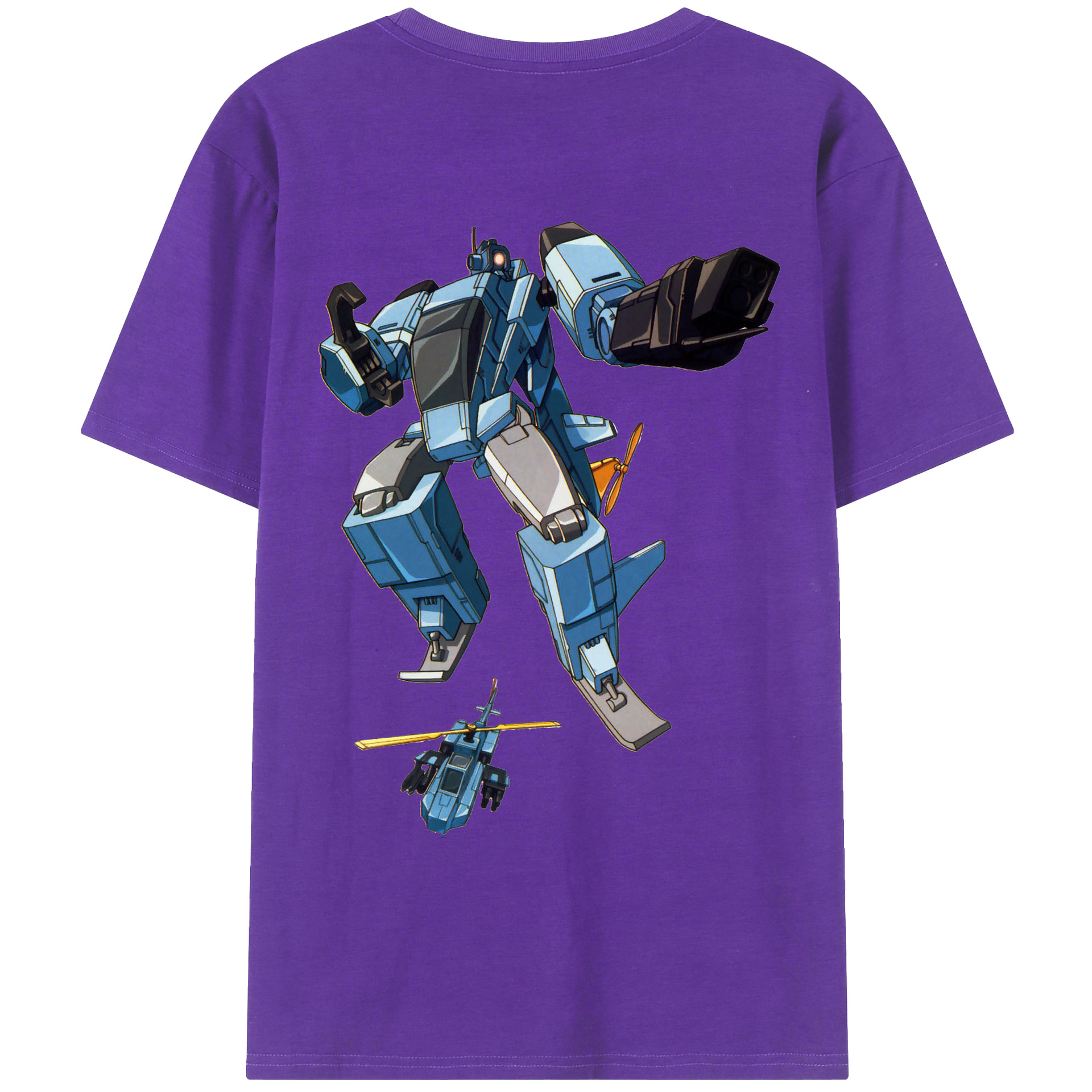 （画像用）  綿100％ メンズ半袖Tシャツ（バックプリント） 通気性