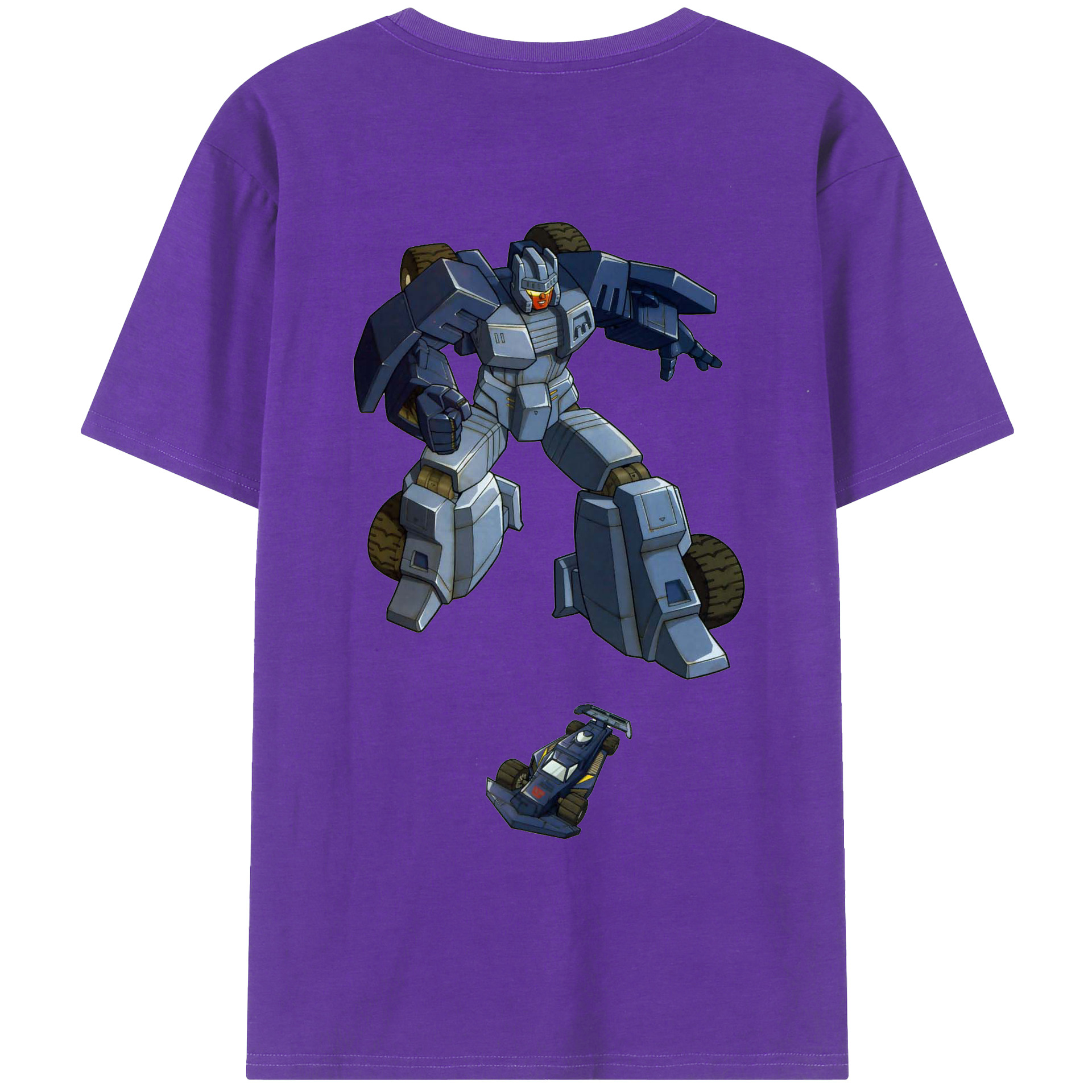 （画像用）  綿100％ メンズ半袖Tシャツ（バックプリント） 通気性