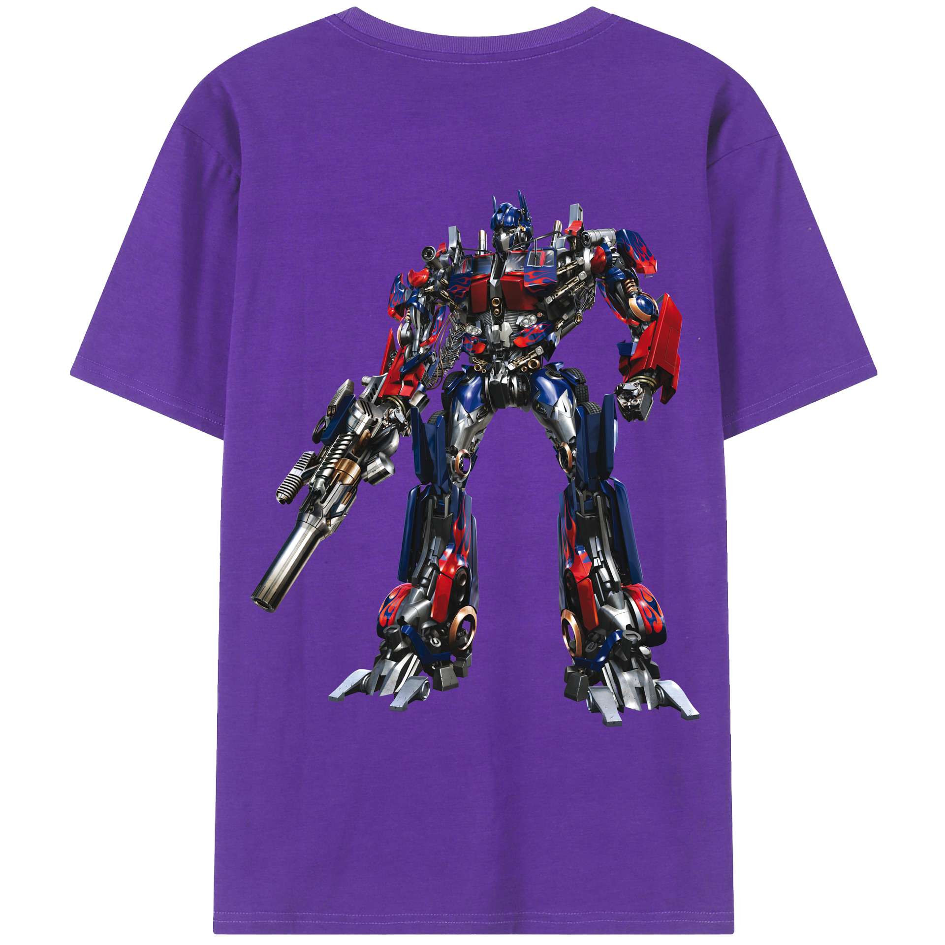 （画像用）  綿100％ メンズ半袖Tシャツ（バックプリント） 通気性