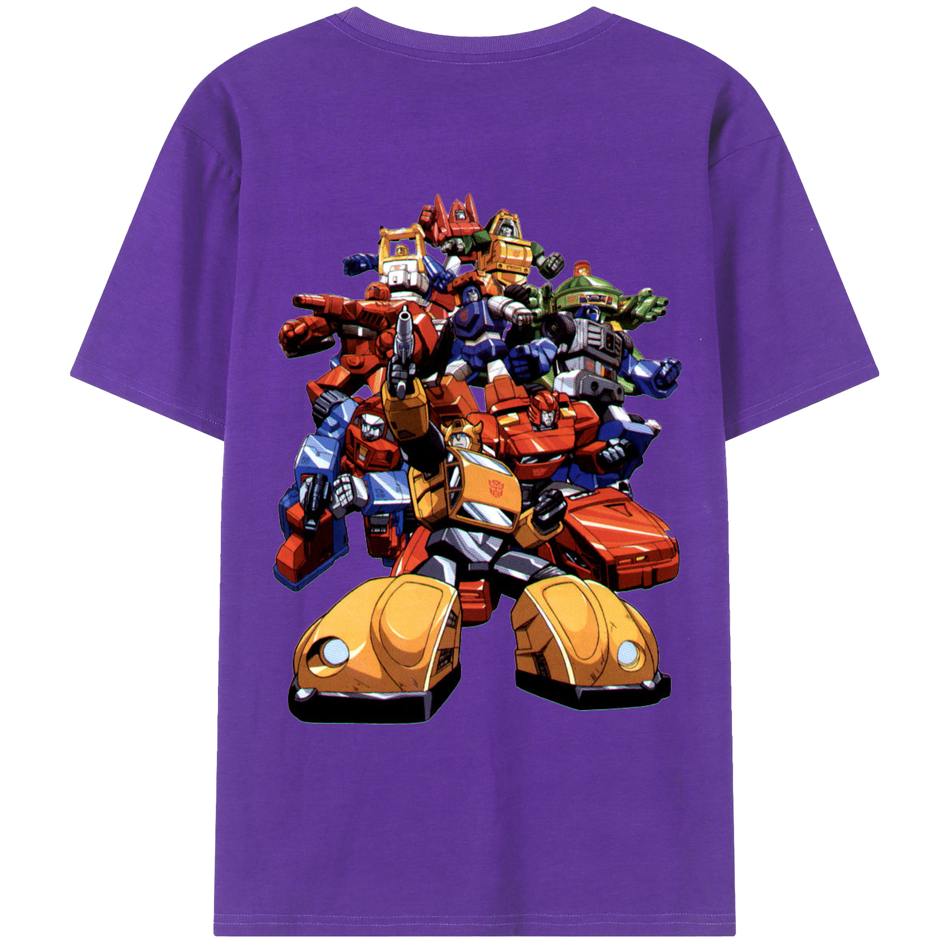 （画像用）  綿100％ メンズ半袖Tシャツ（バックプリント） 通気性