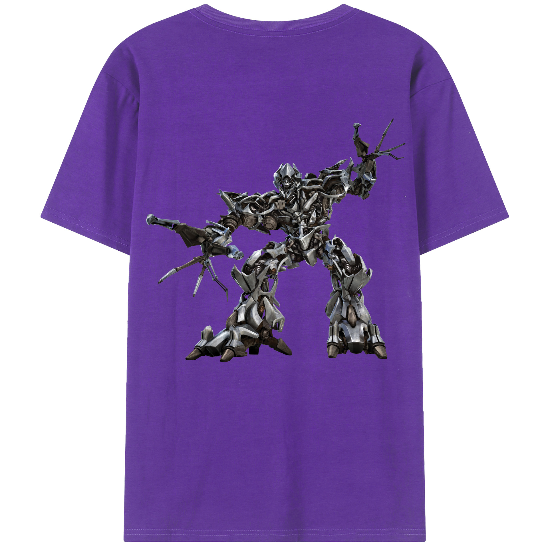 （画像用）  綿100％ メンズ半袖Tシャツ（バックプリント） 通気性