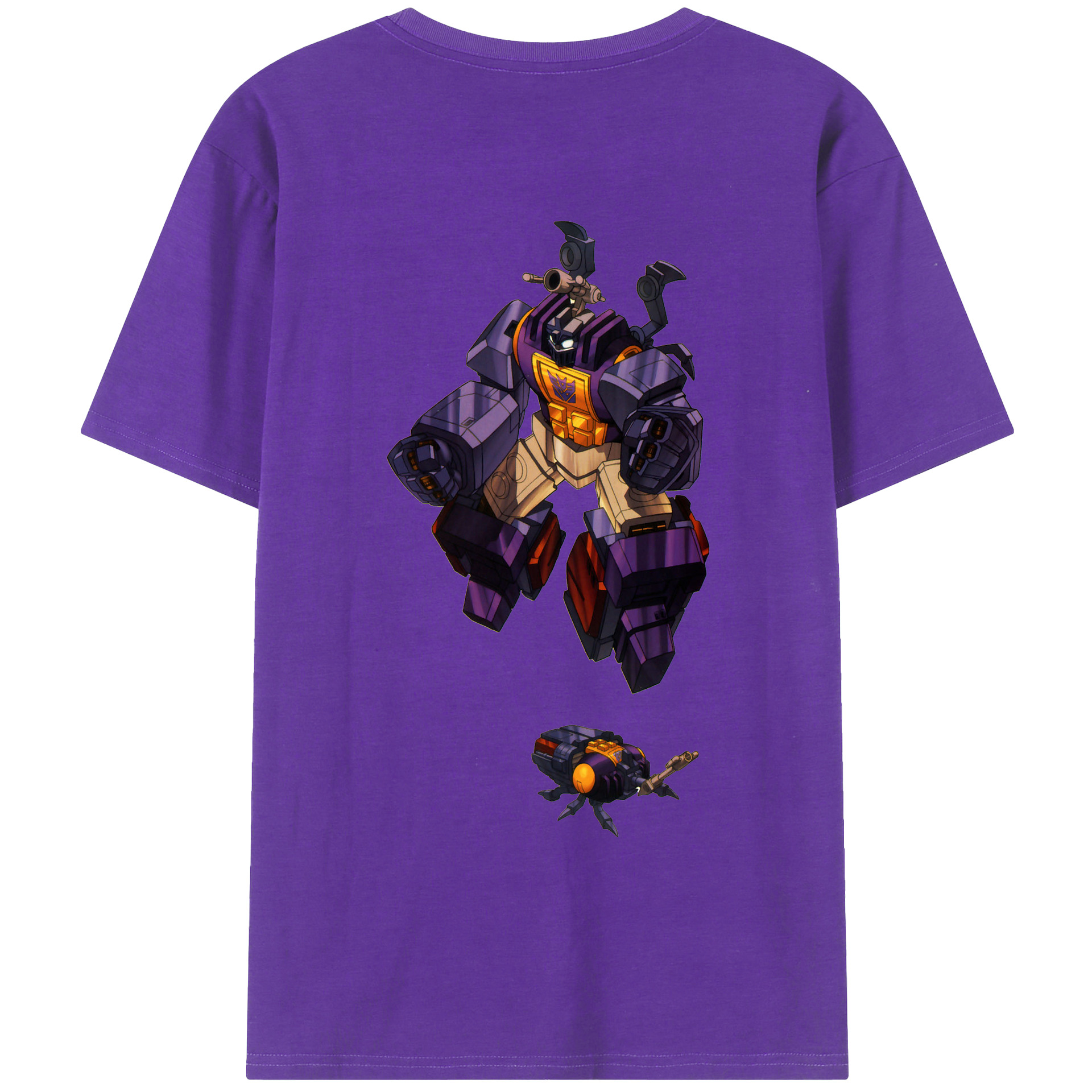 （画像用）  綿100％ メンズ半袖Tシャツ（バックプリント） 通気性
