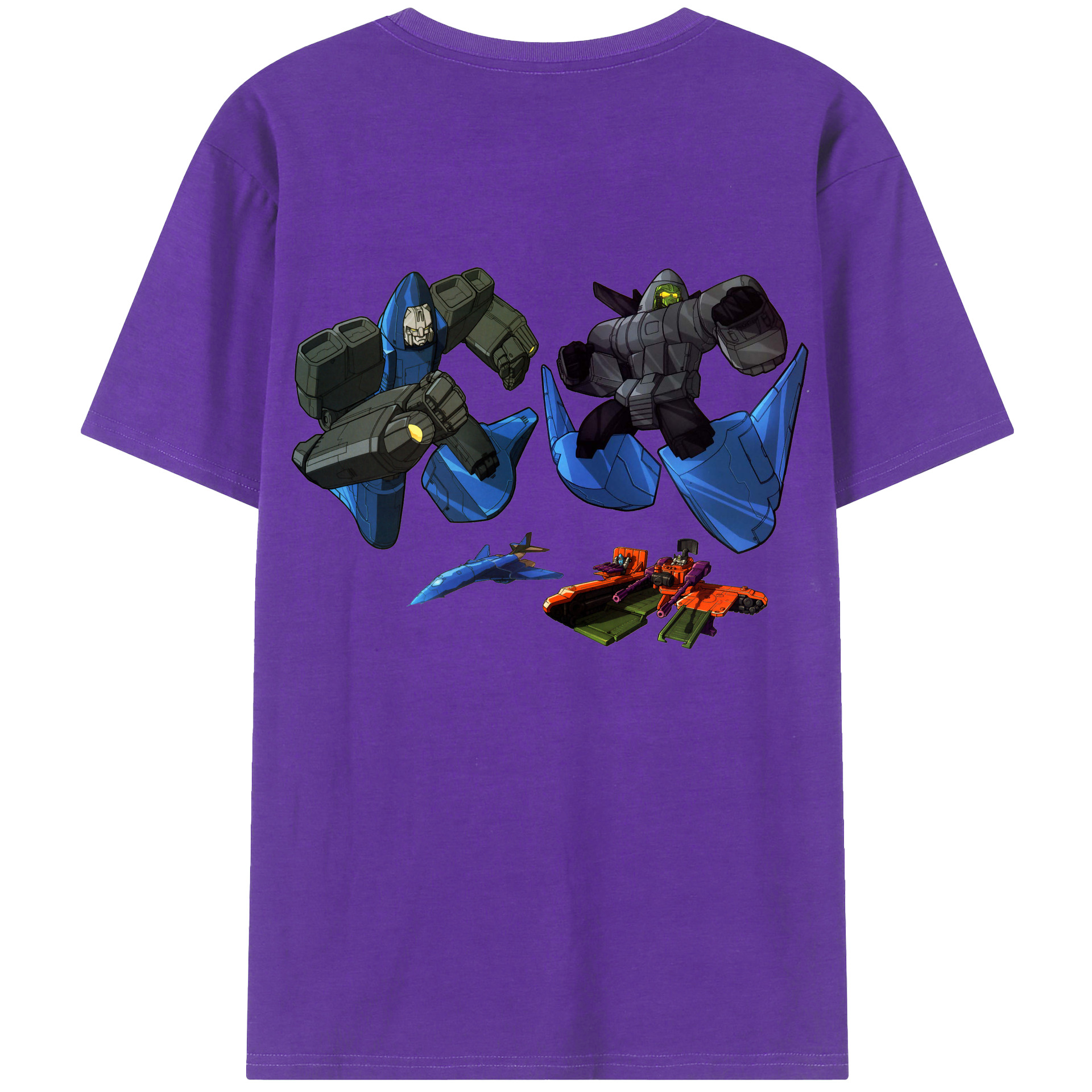 （画像用）  綿100％ メンズ半袖Tシャツ（バックプリント） 通気性