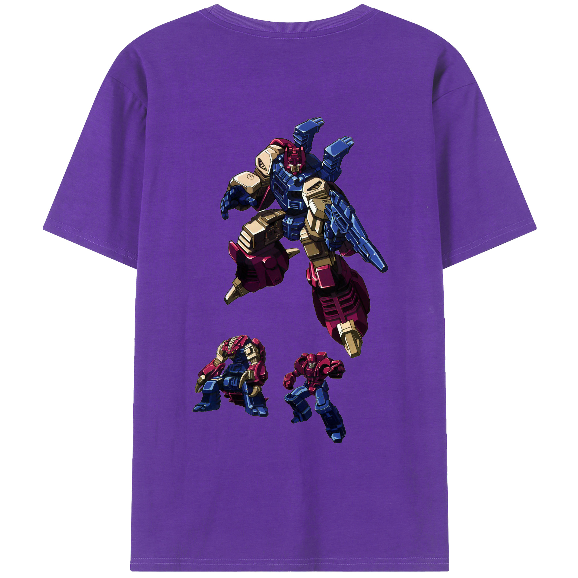 （画像用）  綿100％ メンズ半袖Tシャツ（バックプリント） 通気性