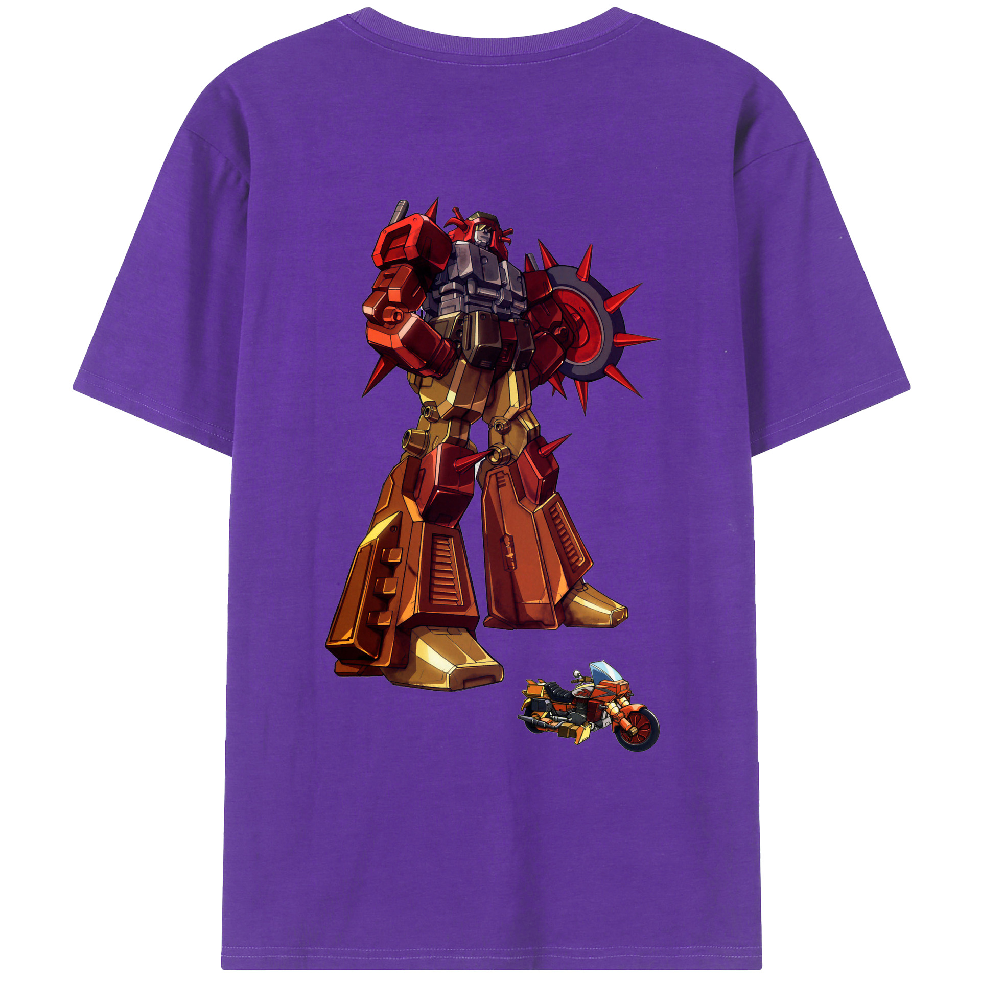 （画像用）  綿100％ メンズ半袖Tシャツ（バックプリント） 通気性