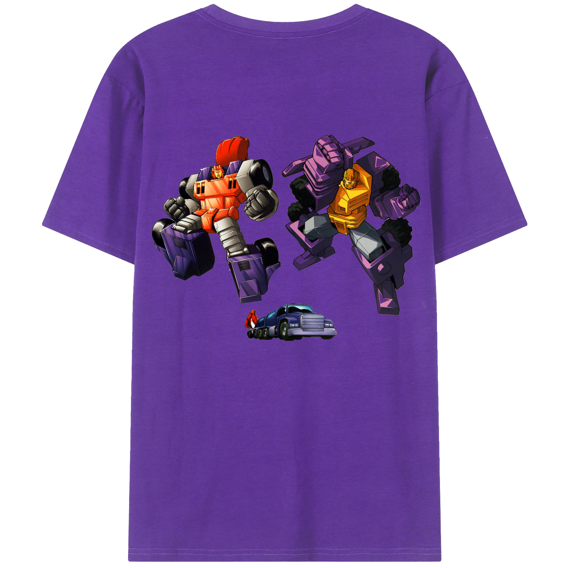 （画像用）  綿100％ メンズ半袖Tシャツ（バックプリント） 通気性