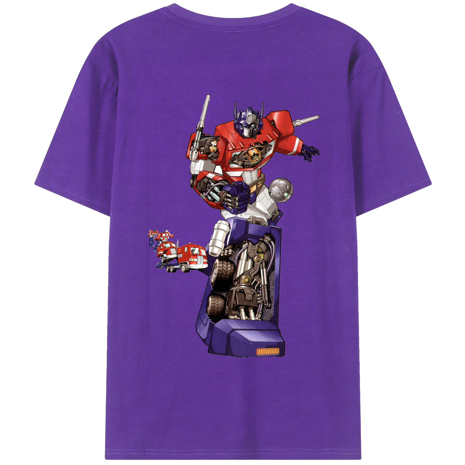 （画像用）  綿100％ メンズ半袖Tシャツ（バックプリント） 通気性