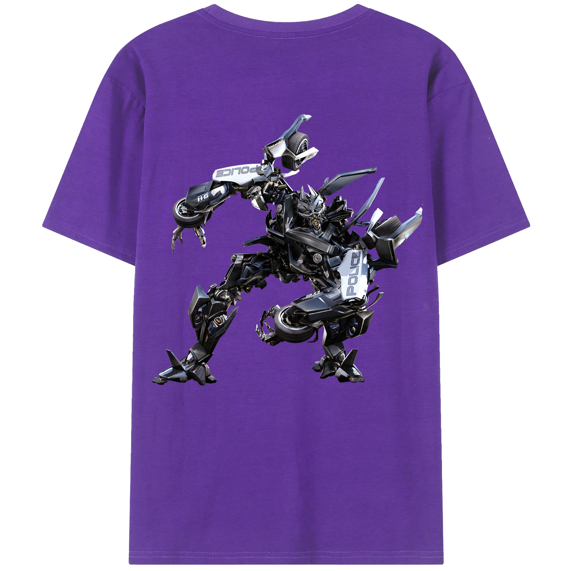 （画像用）  綿100％ メンズ半袖Tシャツ（バックプリント） 通気性