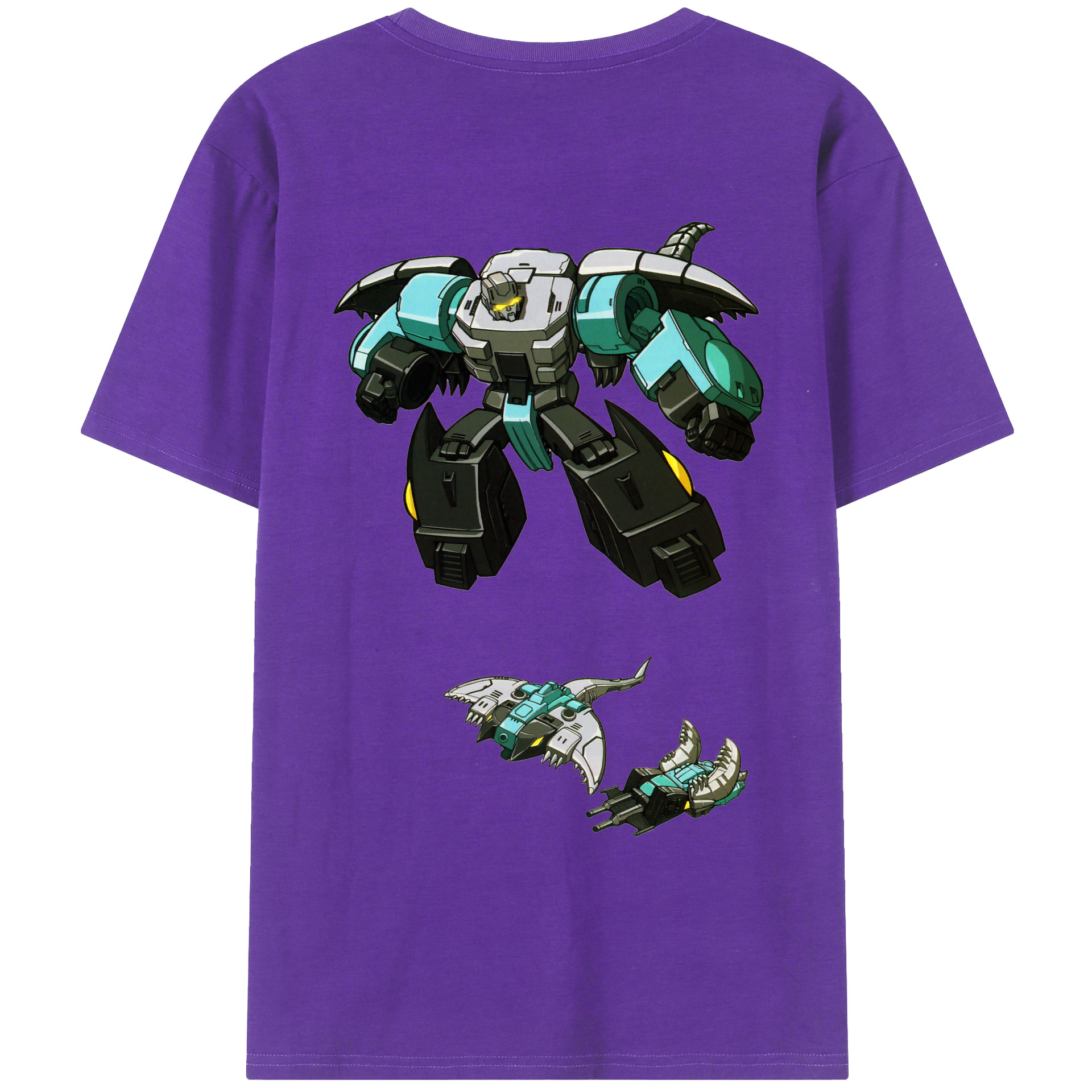 （画像用）  綿100％ メンズ半袖Tシャツ（バックプリント） 通気性
