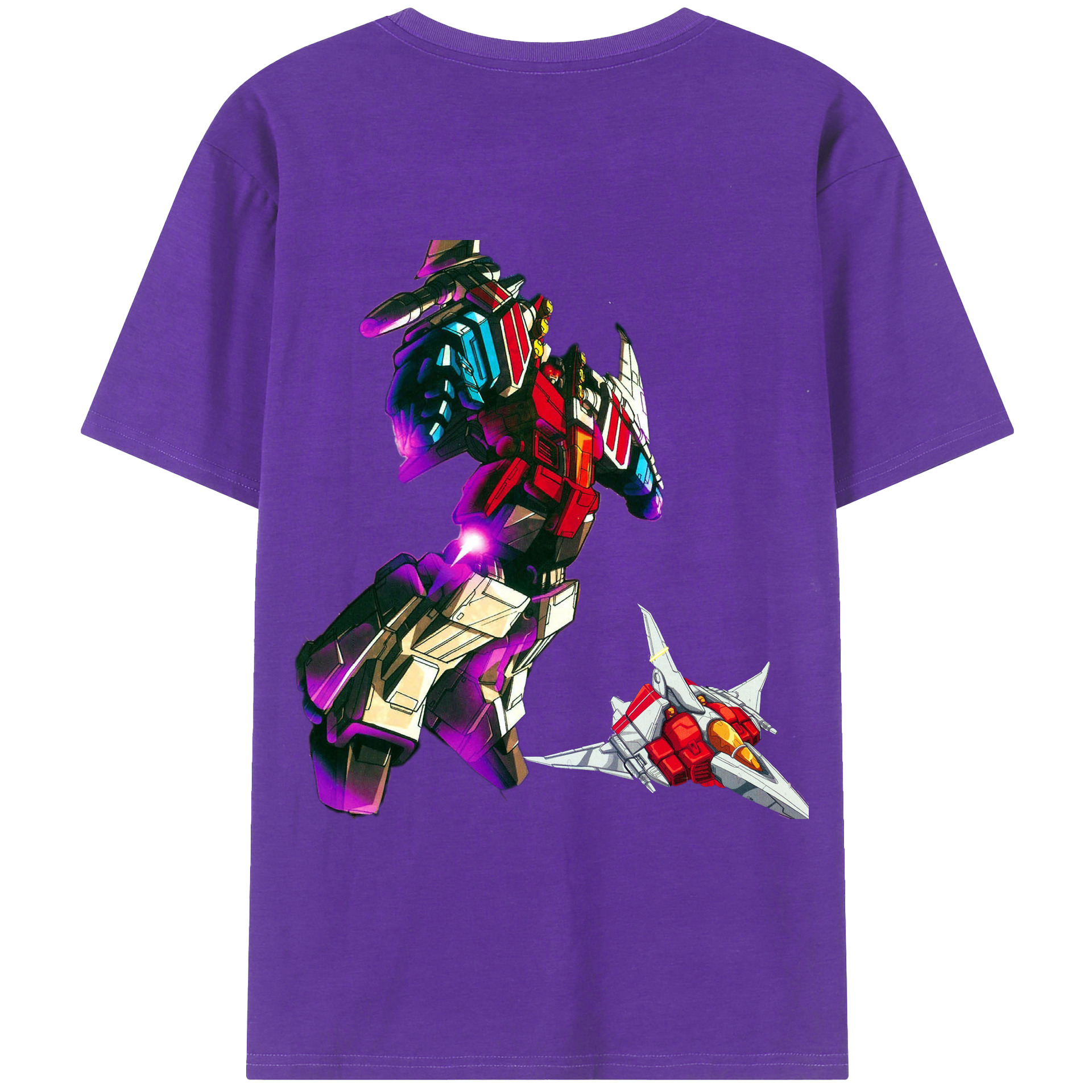 （画像用）  綿100％ メンズ半袖Tシャツ（バックプリント） 通気性