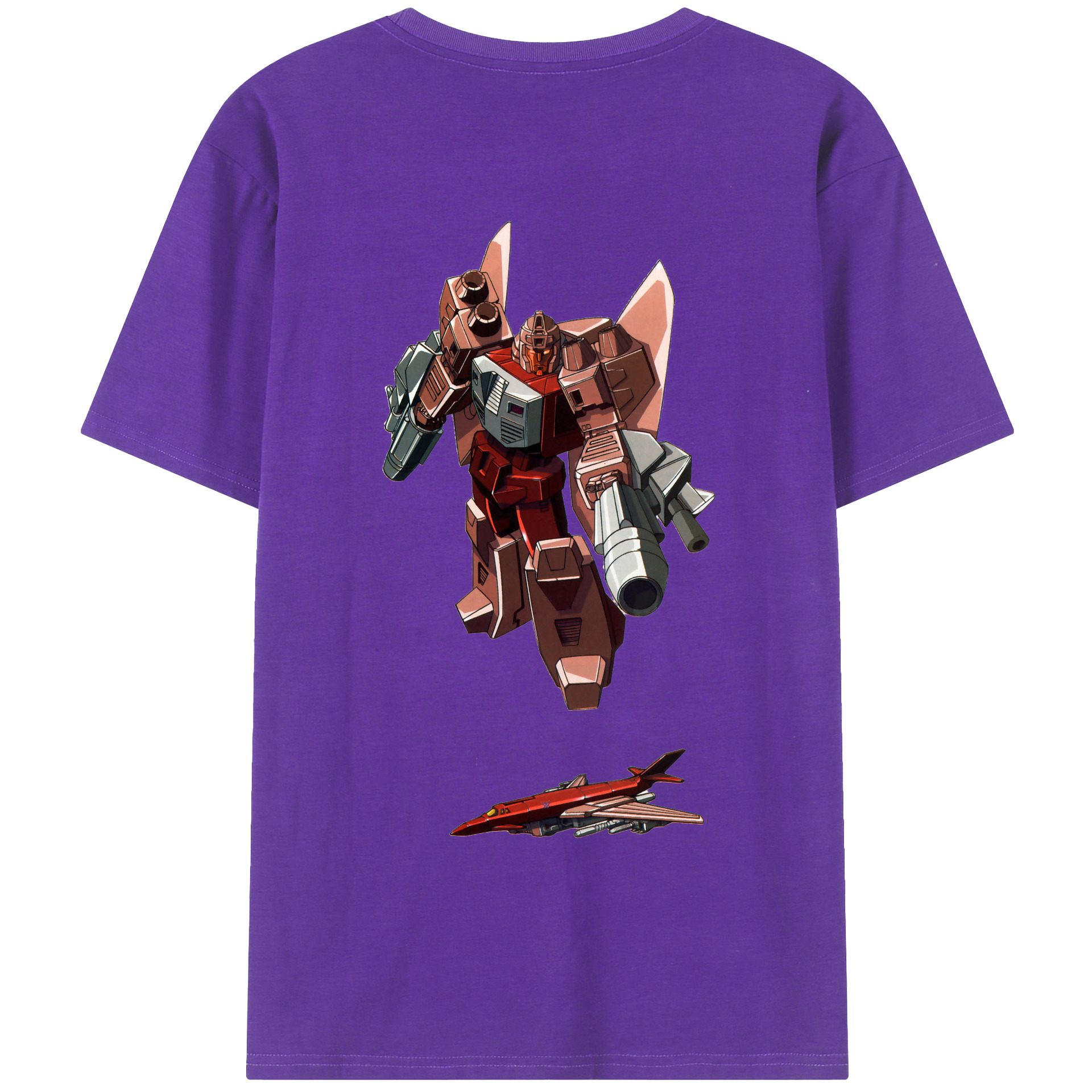 （画像用）  綿100％ メンズ半袖Tシャツ（バックプリント） 通気性