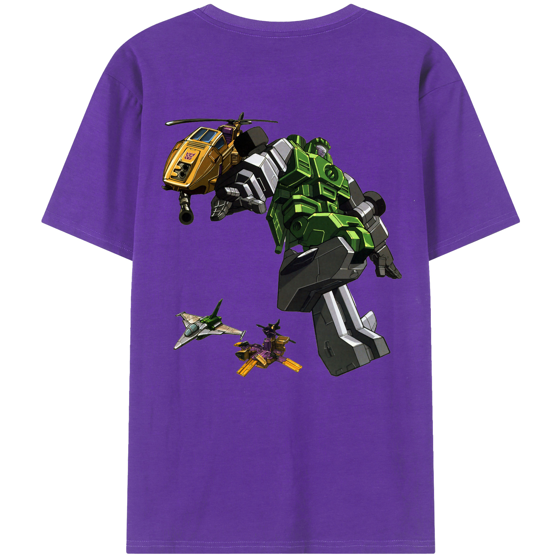 （画像用）  綿100％ メンズ半袖Tシャツ（バックプリント） 通気性