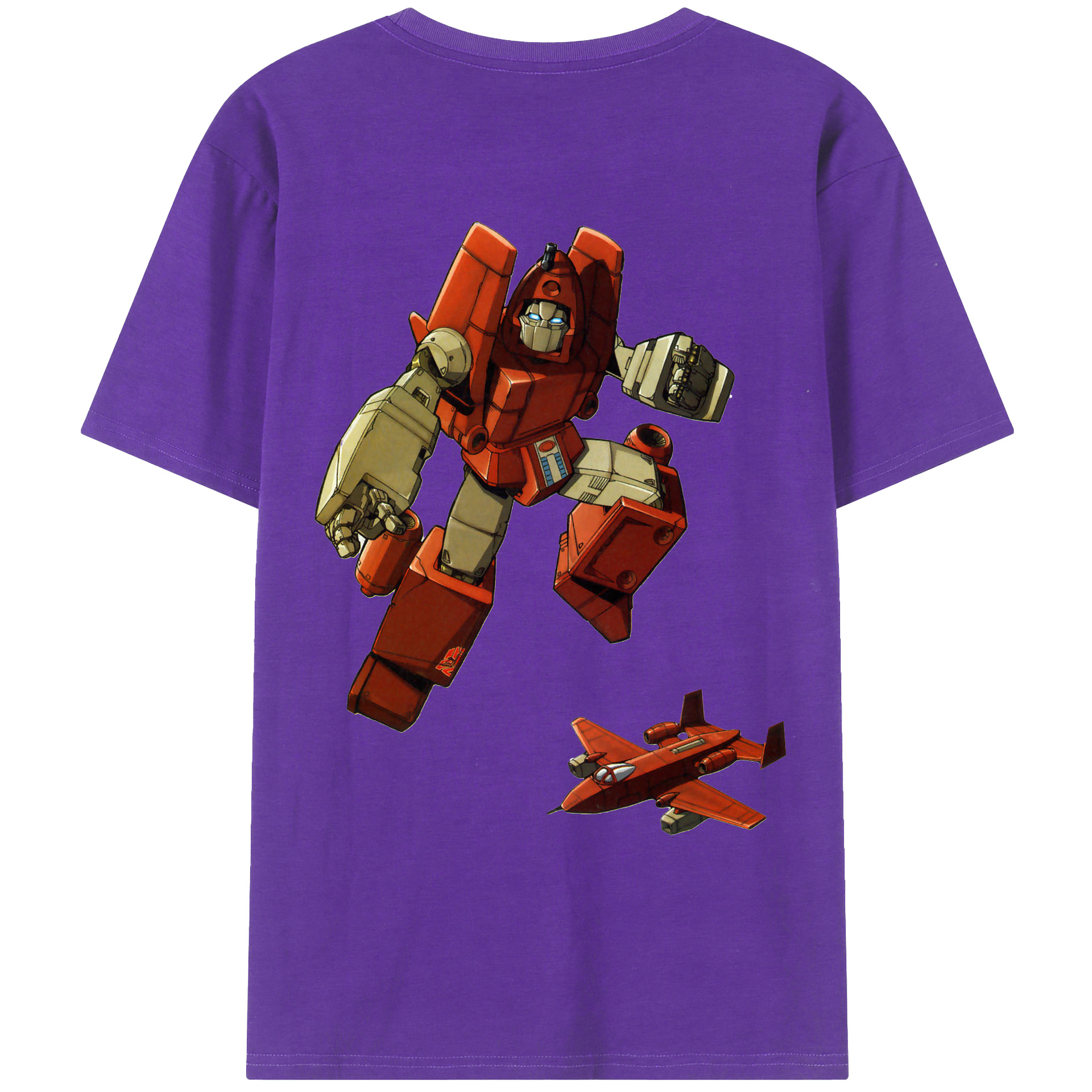 （画像用）  綿100％ メンズ半袖Tシャツ（バックプリント） 通気性