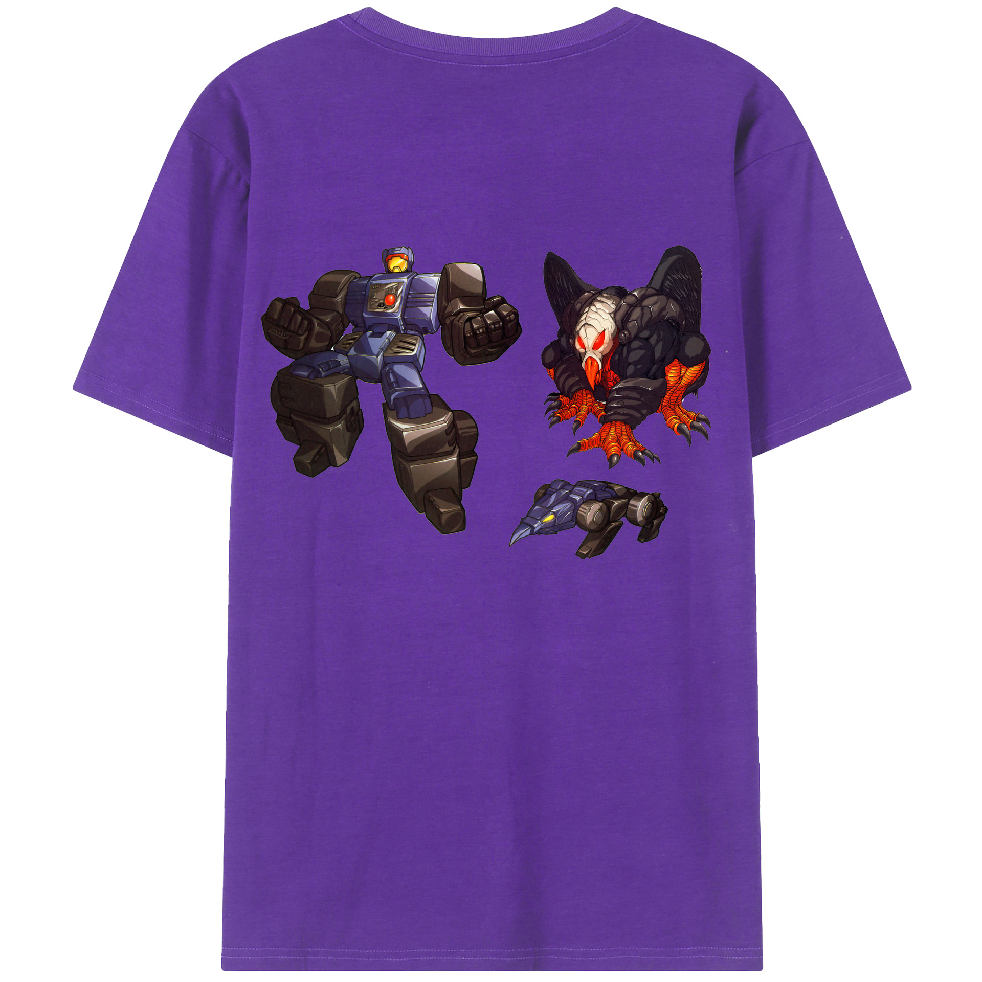 （画像用）  綿100％ メンズ半袖Tシャツ（バックプリント） 通気性