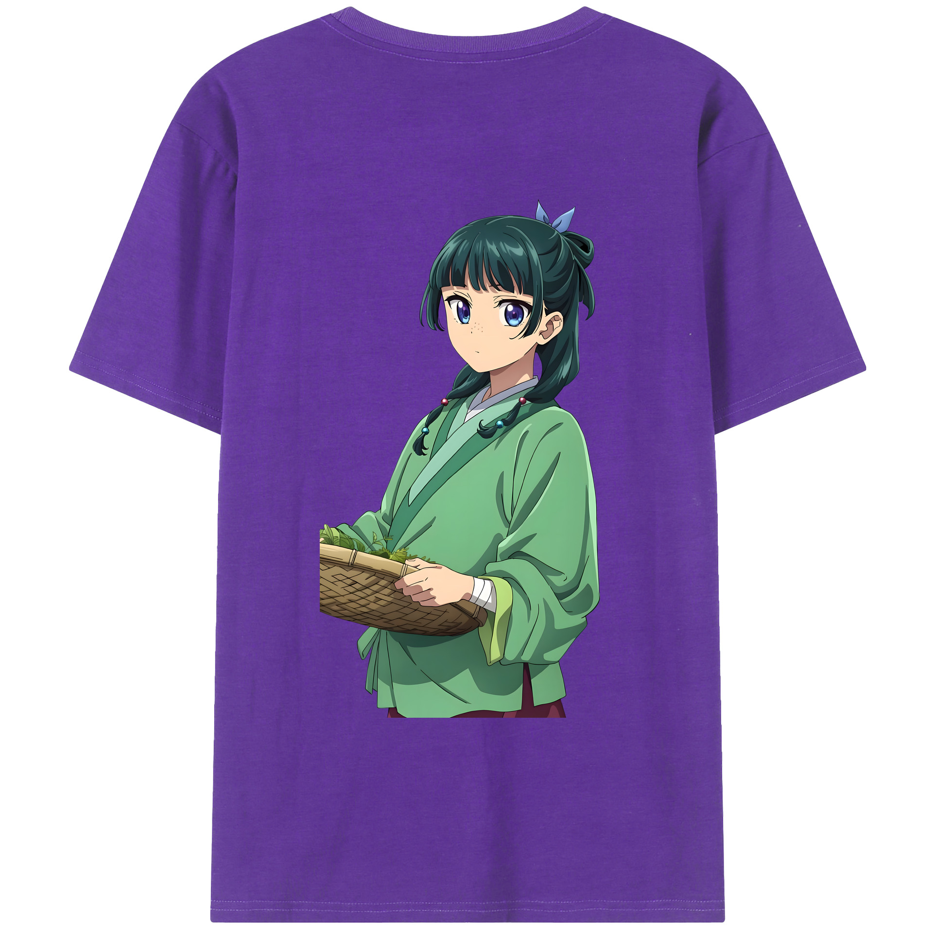 （画像用）  綿100％ メンズ半袖Tシャツ（バックプリント） 通気性