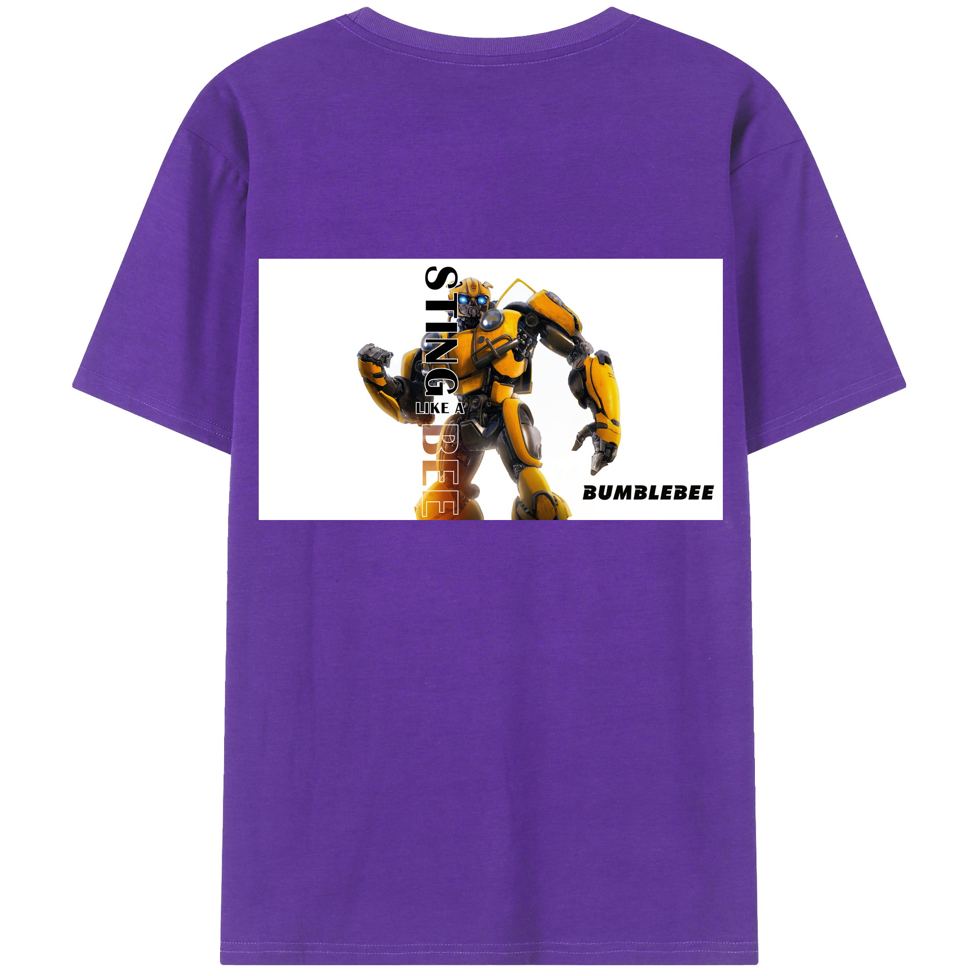 （画像用）  綿100％ メンズ半袖Tシャツ（バックプリント） 通気性