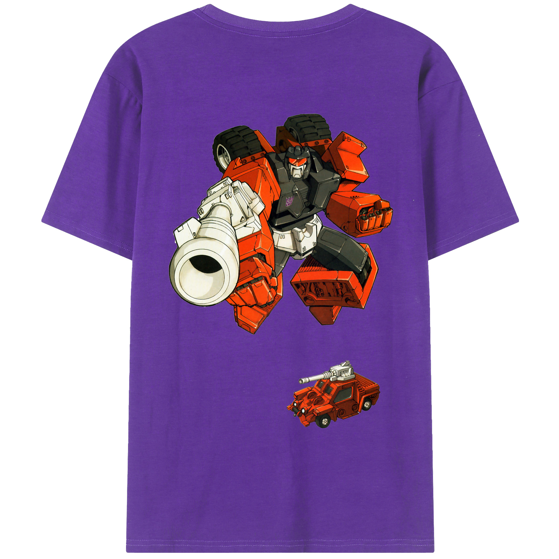 （画像用）  綿100％ メンズ半袖Tシャツ（バックプリント） 通気性