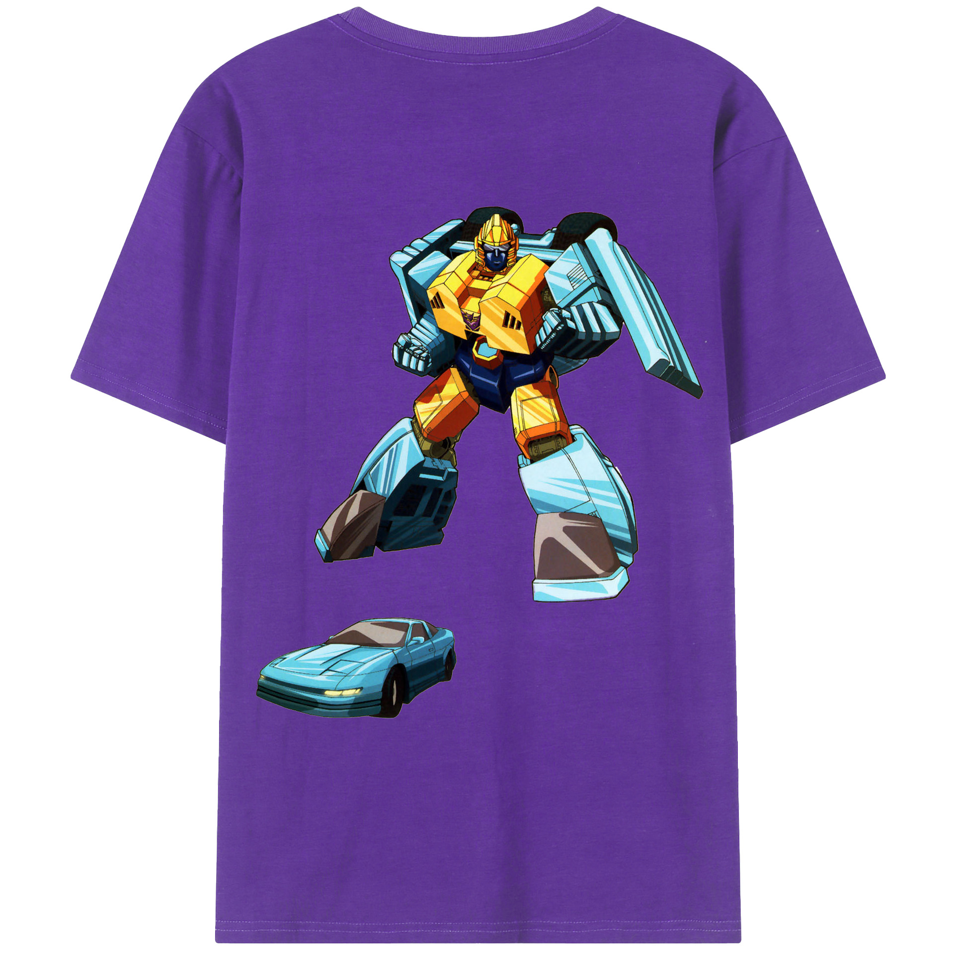 （画像用）  綿100％ メンズ半袖Tシャツ（バックプリント） 通気性