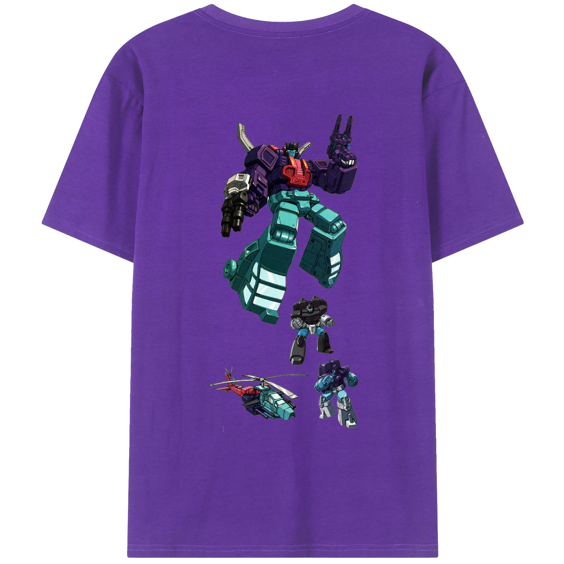（画像用）  綿100％ メンズ半袖Tシャツ（バックプリント） 通気性
