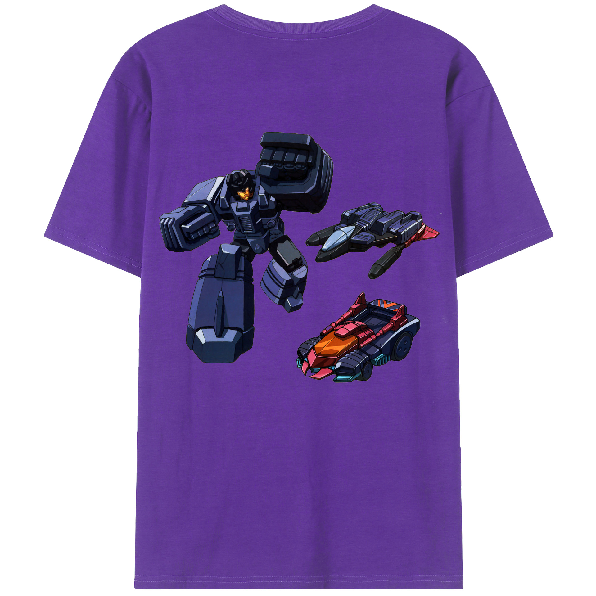 （画像用）  綿100％ メンズ半袖Tシャツ（バックプリント） 通気性