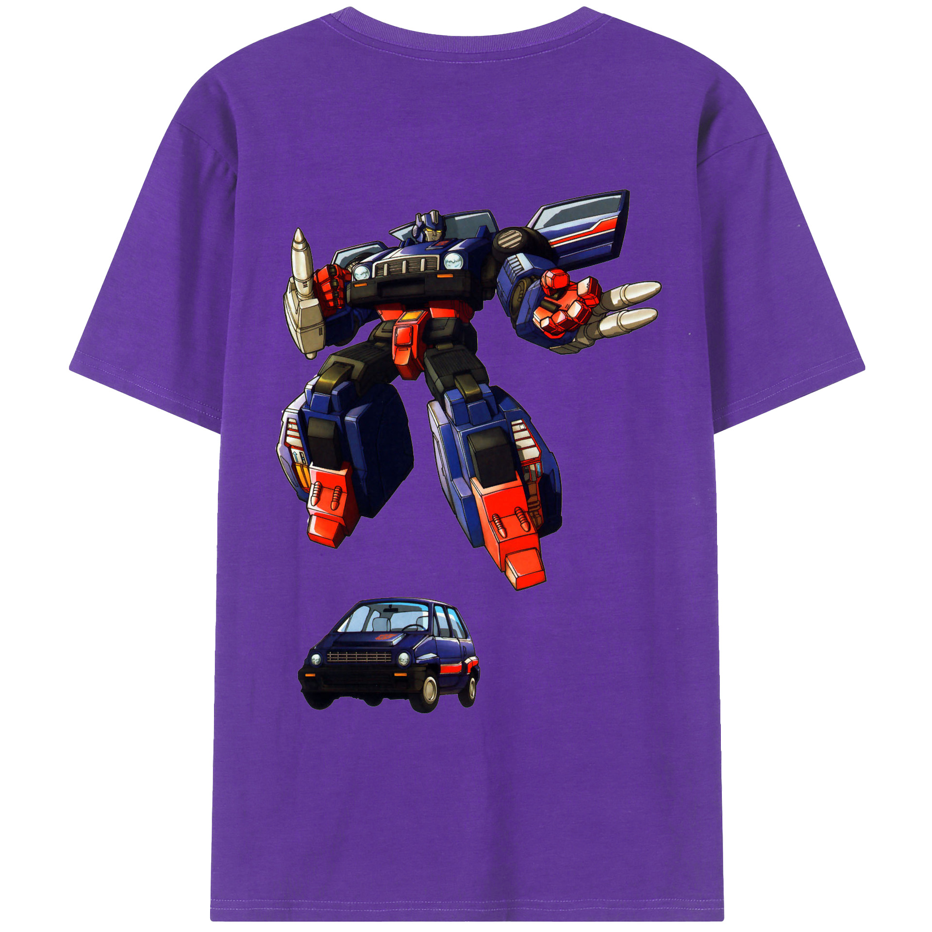 （画像用）  綿100％ メンズ半袖Tシャツ（バックプリント） 通気性