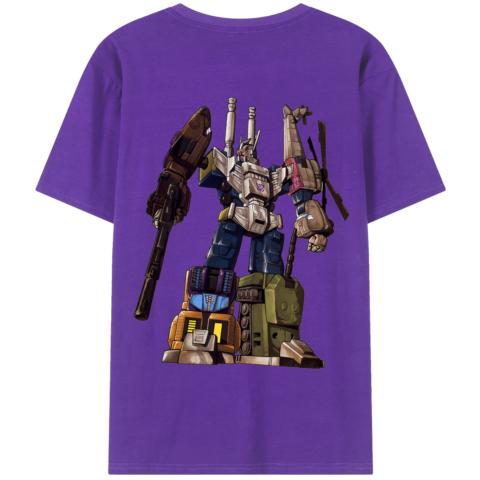 （画像用）  綿100％ メンズ半袖Tシャツ（バックプリント） 通気性