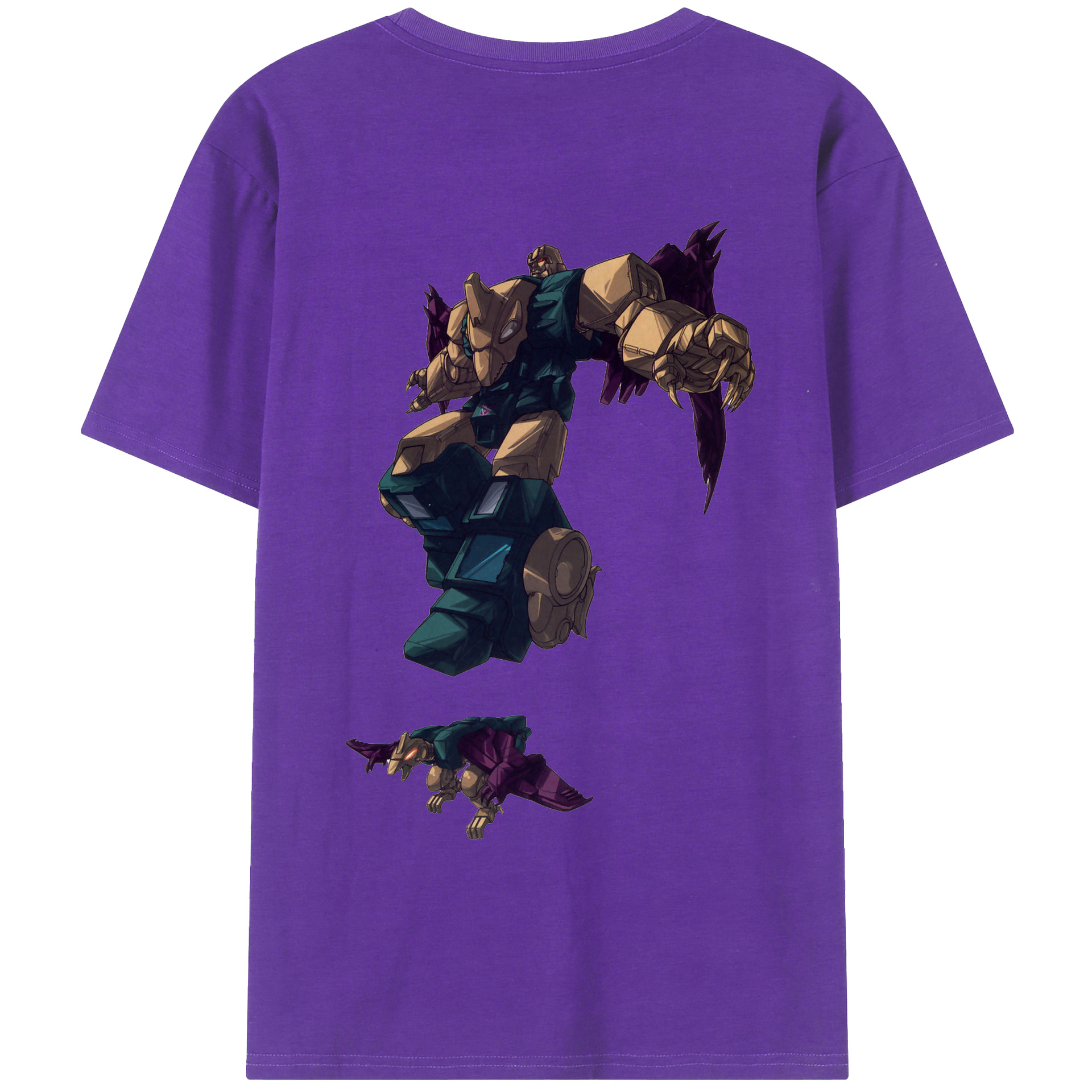 （画像用）  綿100％ メンズ半袖Tシャツ（バックプリント） 通気性