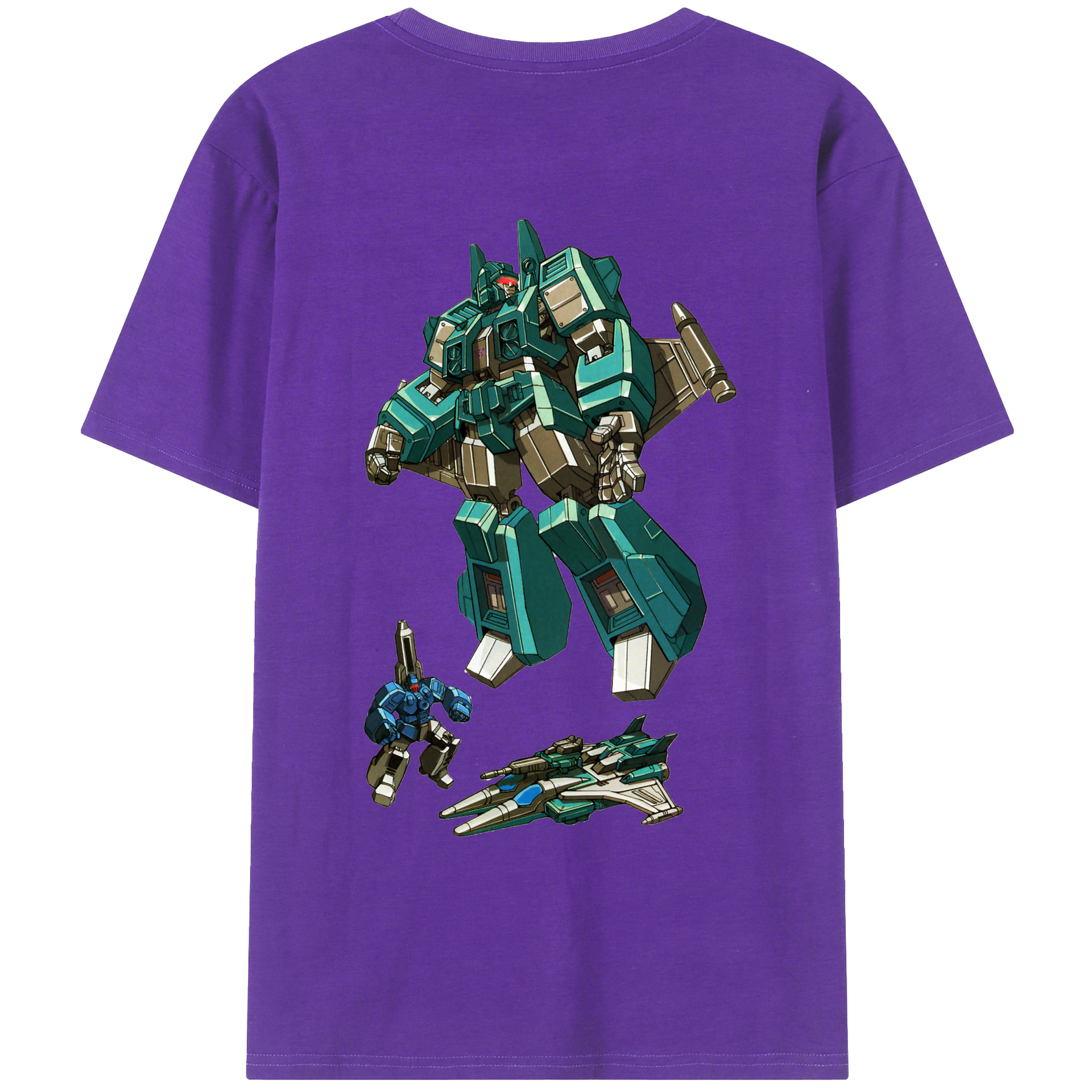 （画像用）  綿100％ メンズ半袖Tシャツ（バックプリント） 通気性