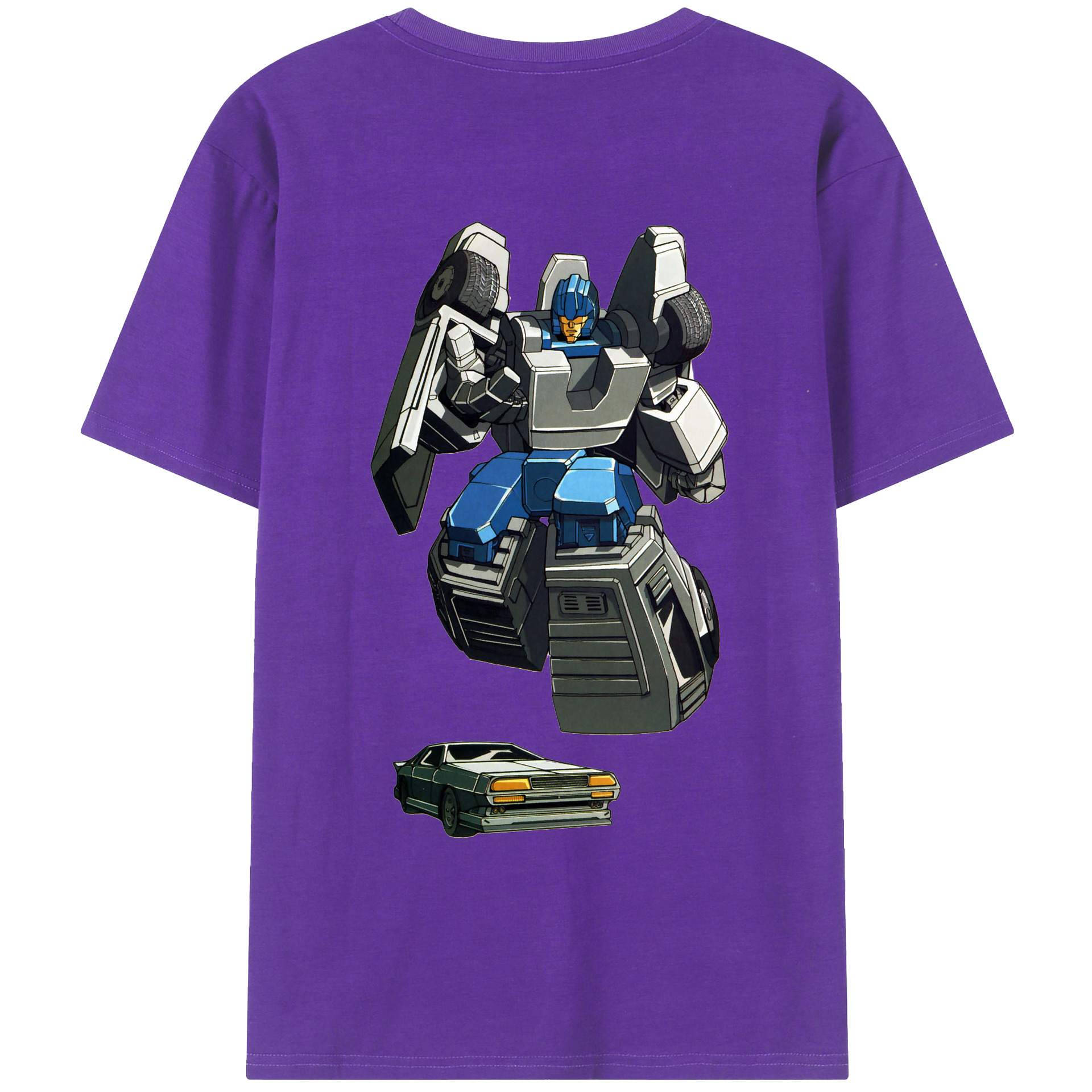 （画像用）  綿100％ メンズ半袖Tシャツ（バックプリント） 通気性