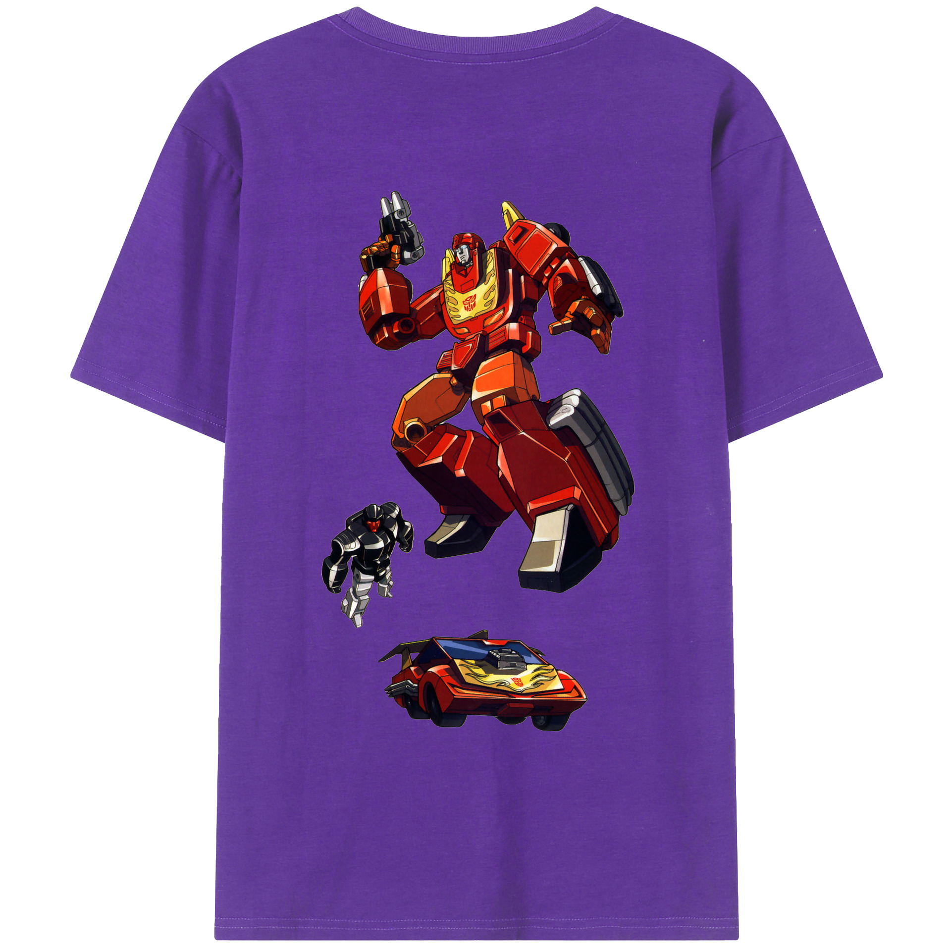 （画像用）  綿100％ メンズ半袖Tシャツ（バックプリント） 通気性