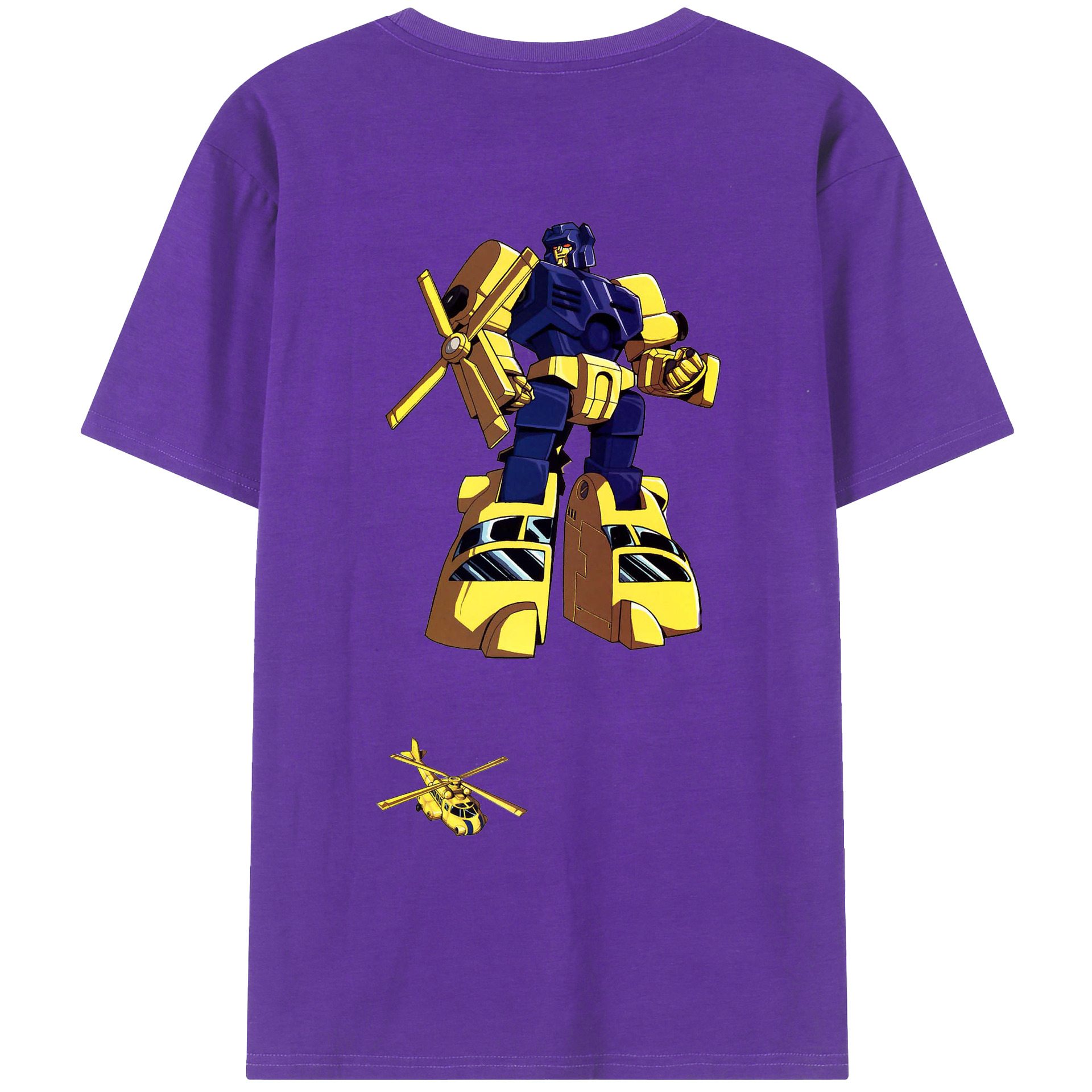 （画像用）  綿100％ メンズ半袖Tシャツ（バックプリント） 通気性