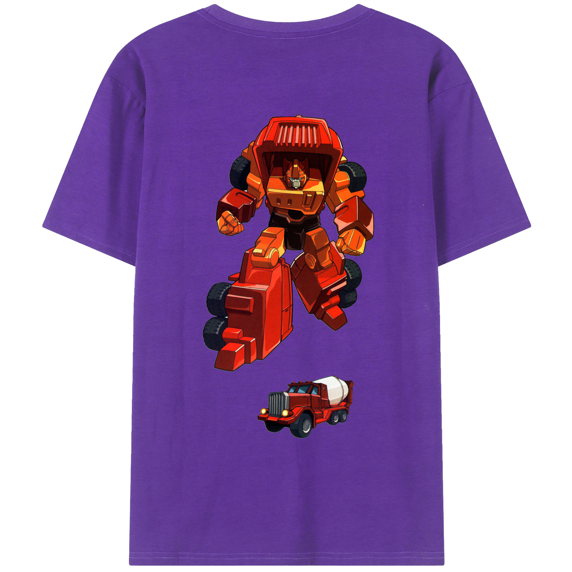 （画像用）  綿100％ メンズ半袖Tシャツ（バックプリント） 通気性