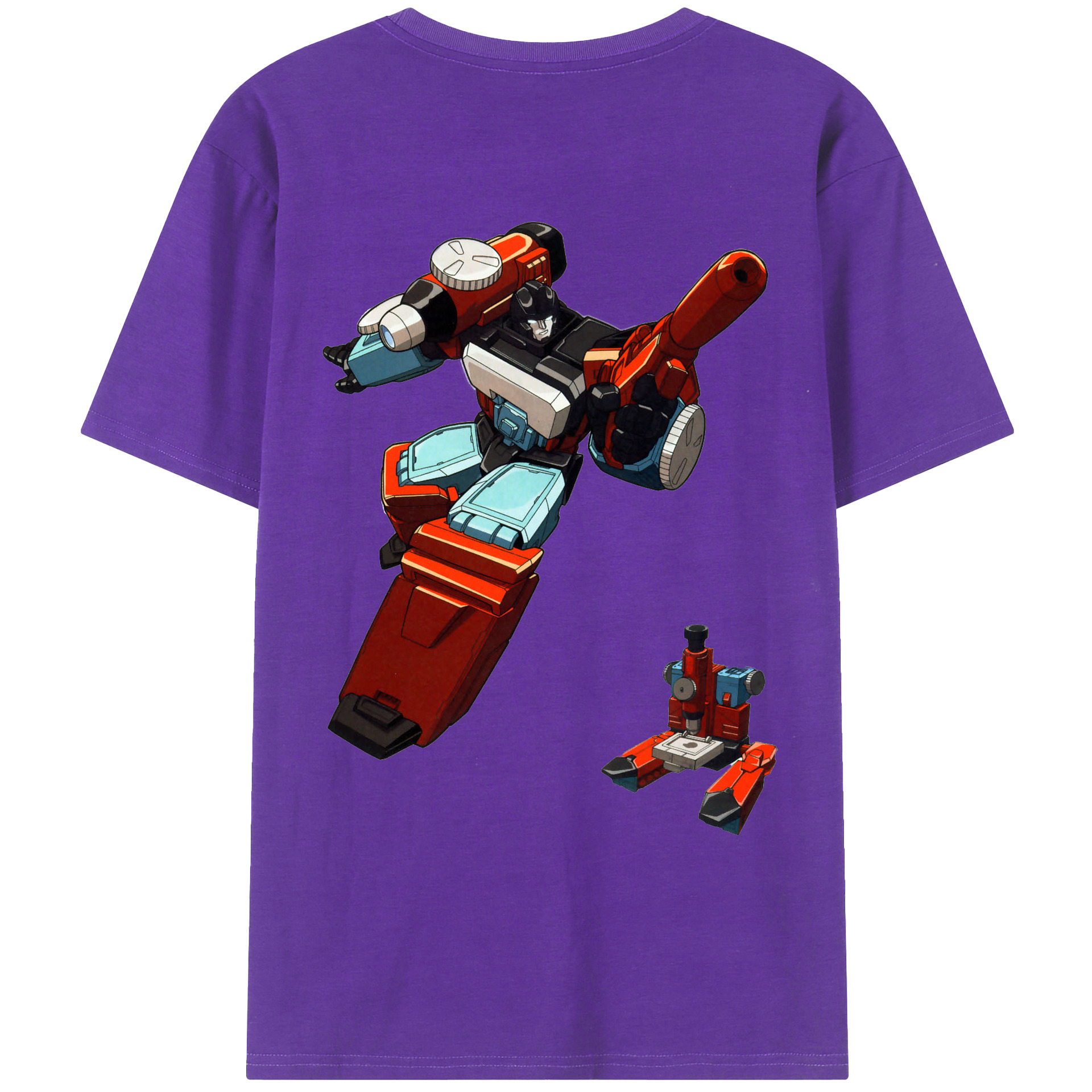 （画像用）  綿100％ メンズ半袖Tシャツ（バックプリント） 通気性