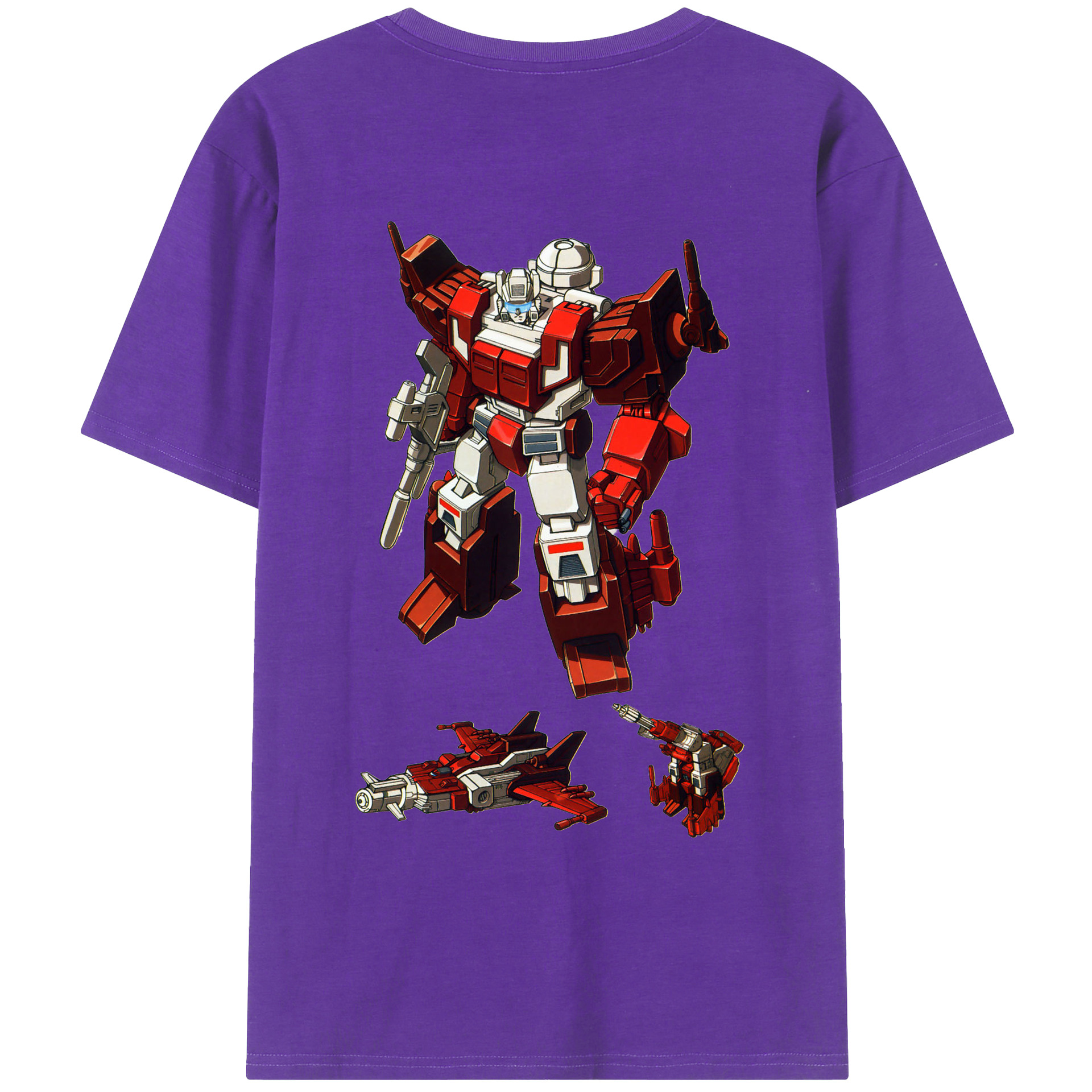 （画像用）  綿100％ メンズ半袖Tシャツ（バックプリント） 通気性