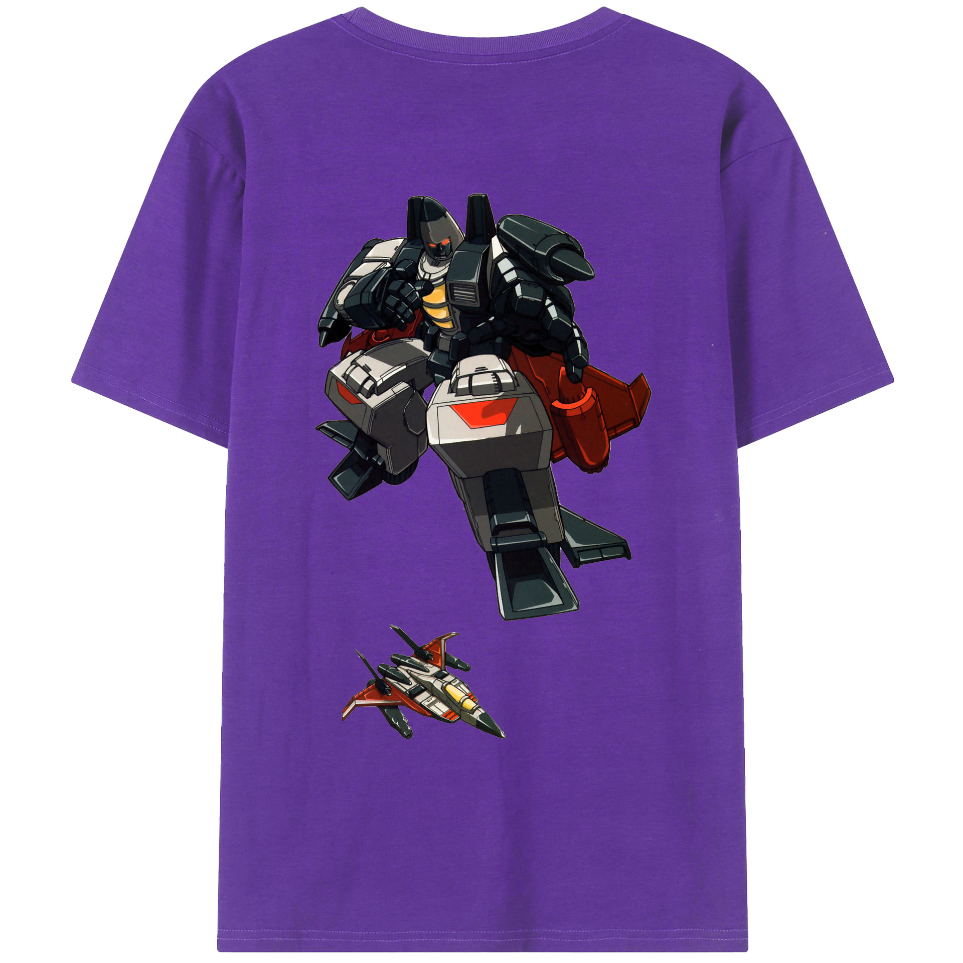 （画像用）  綿100％ メンズ半袖Tシャツ（バックプリント） 通気性