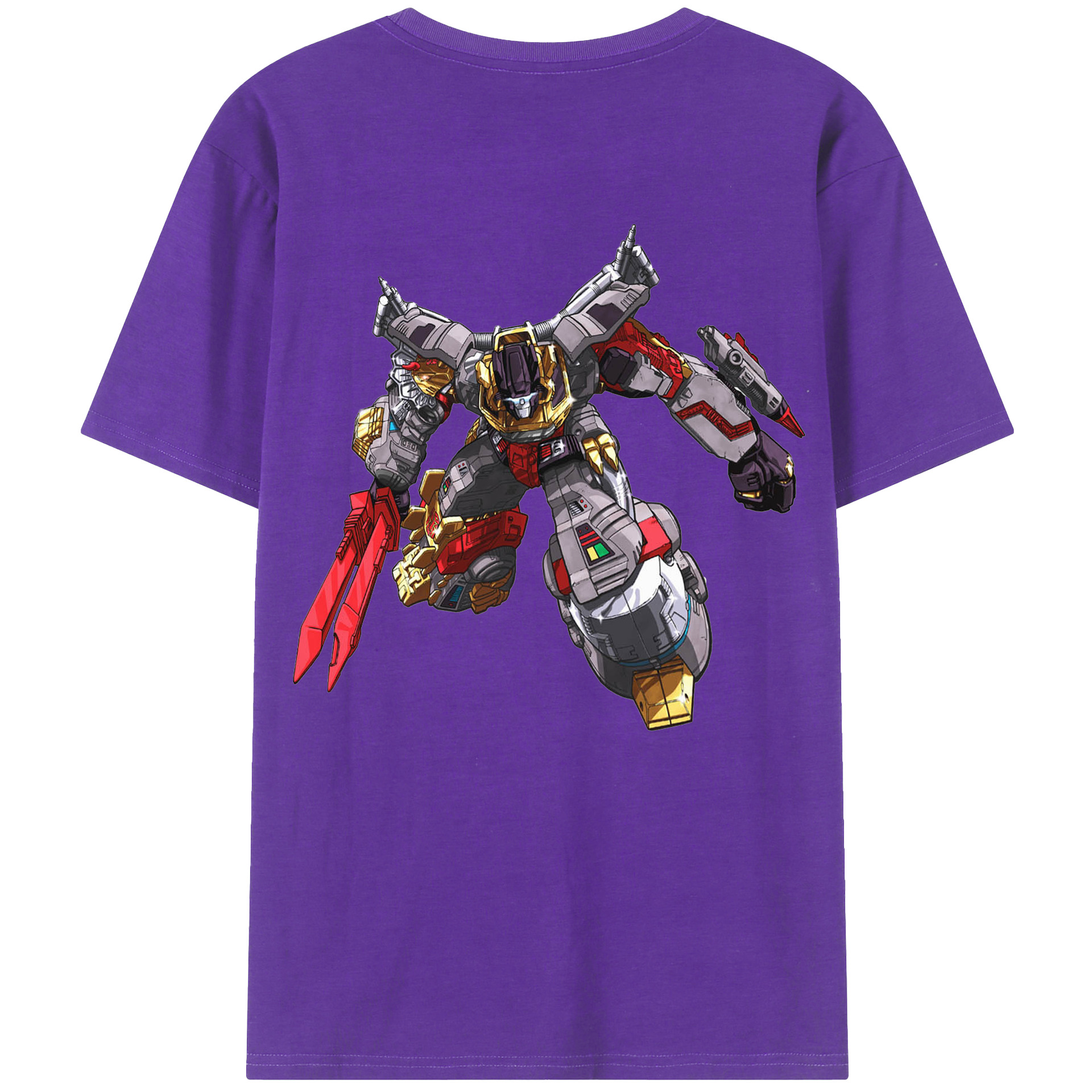 （画像用）  綿100％ メンズ半袖Tシャツ（バックプリント） 通気性