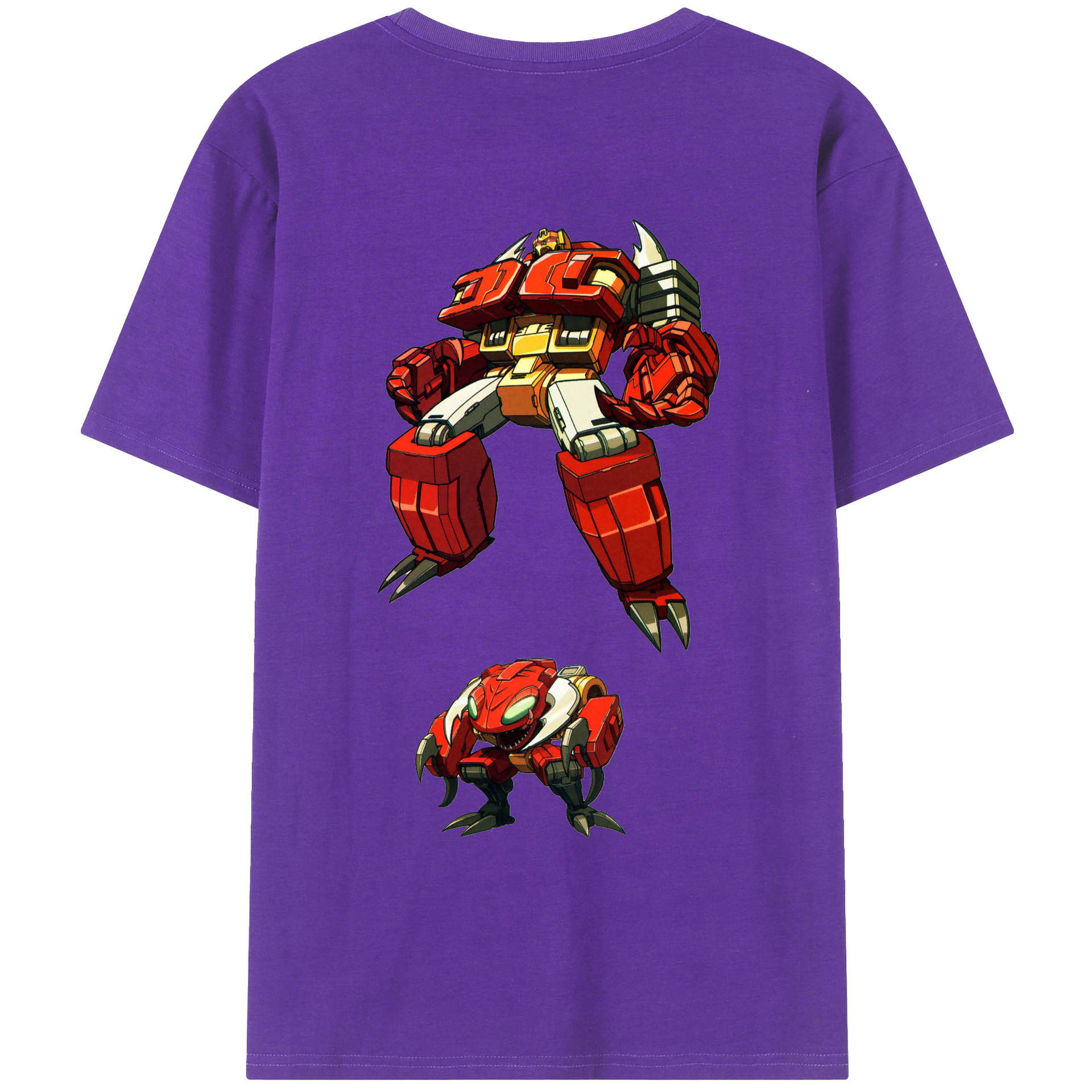 （画像用）  綿100％ メンズ半袖Tシャツ（バックプリント） 通気性