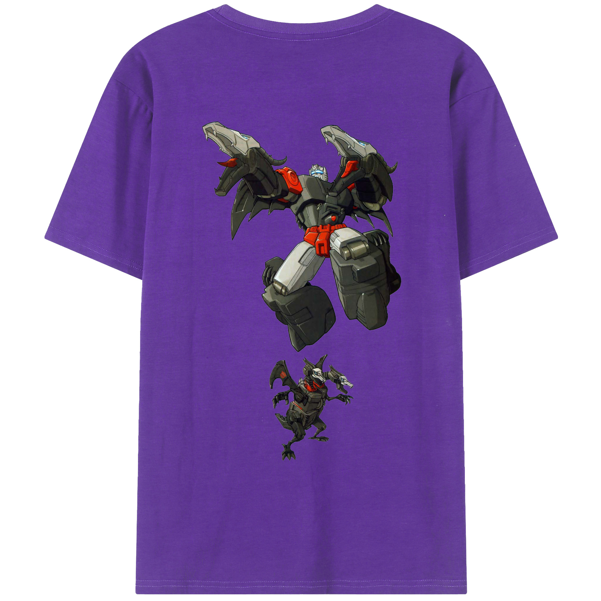 （画像用）  綿100％ メンズ半袖Tシャツ（バックプリント） 通気性