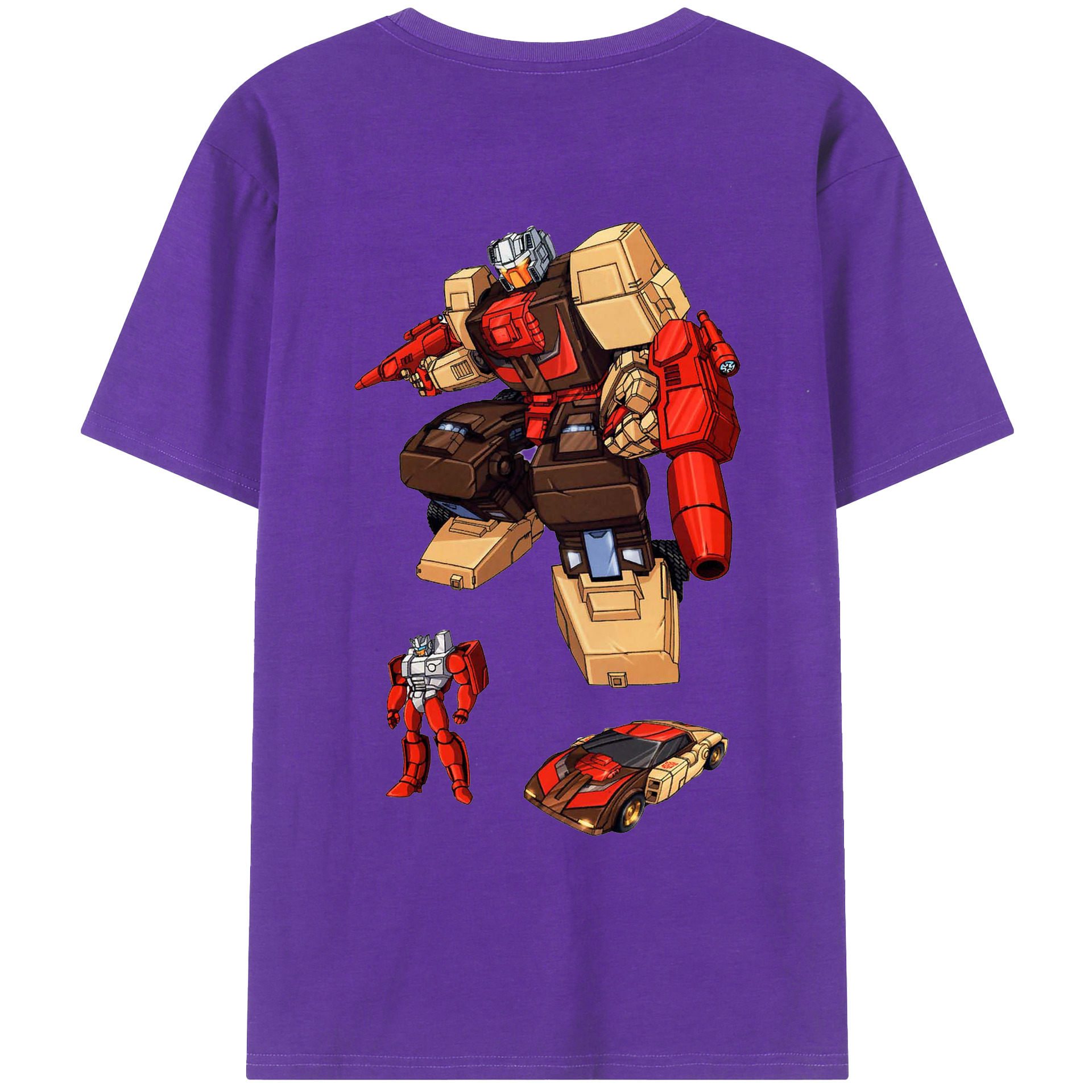 （画像用）  綿100％ メンズ半袖Tシャツ（バックプリント） 通気性